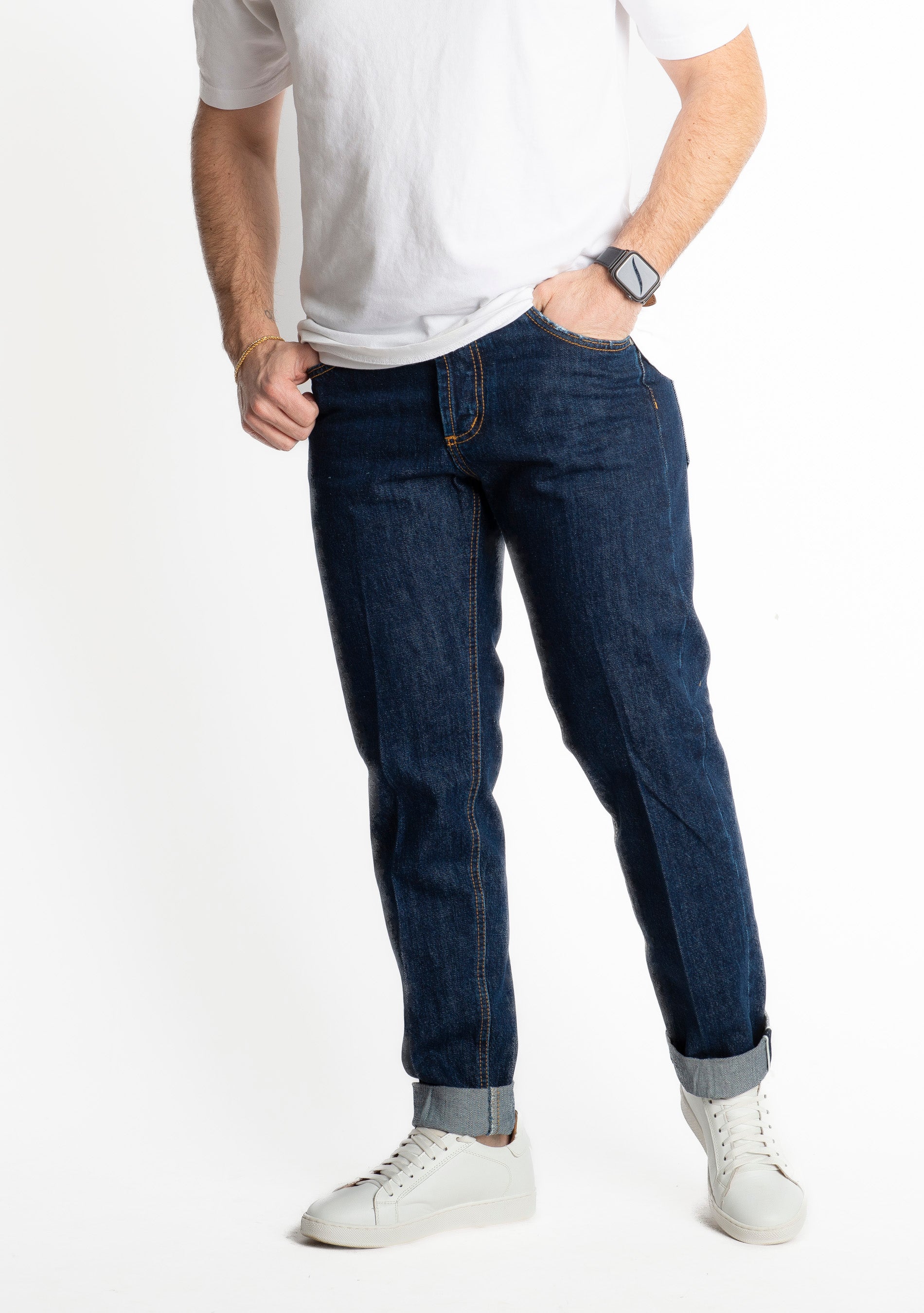 Jeans Regular Cimosato Lavaggio Zero