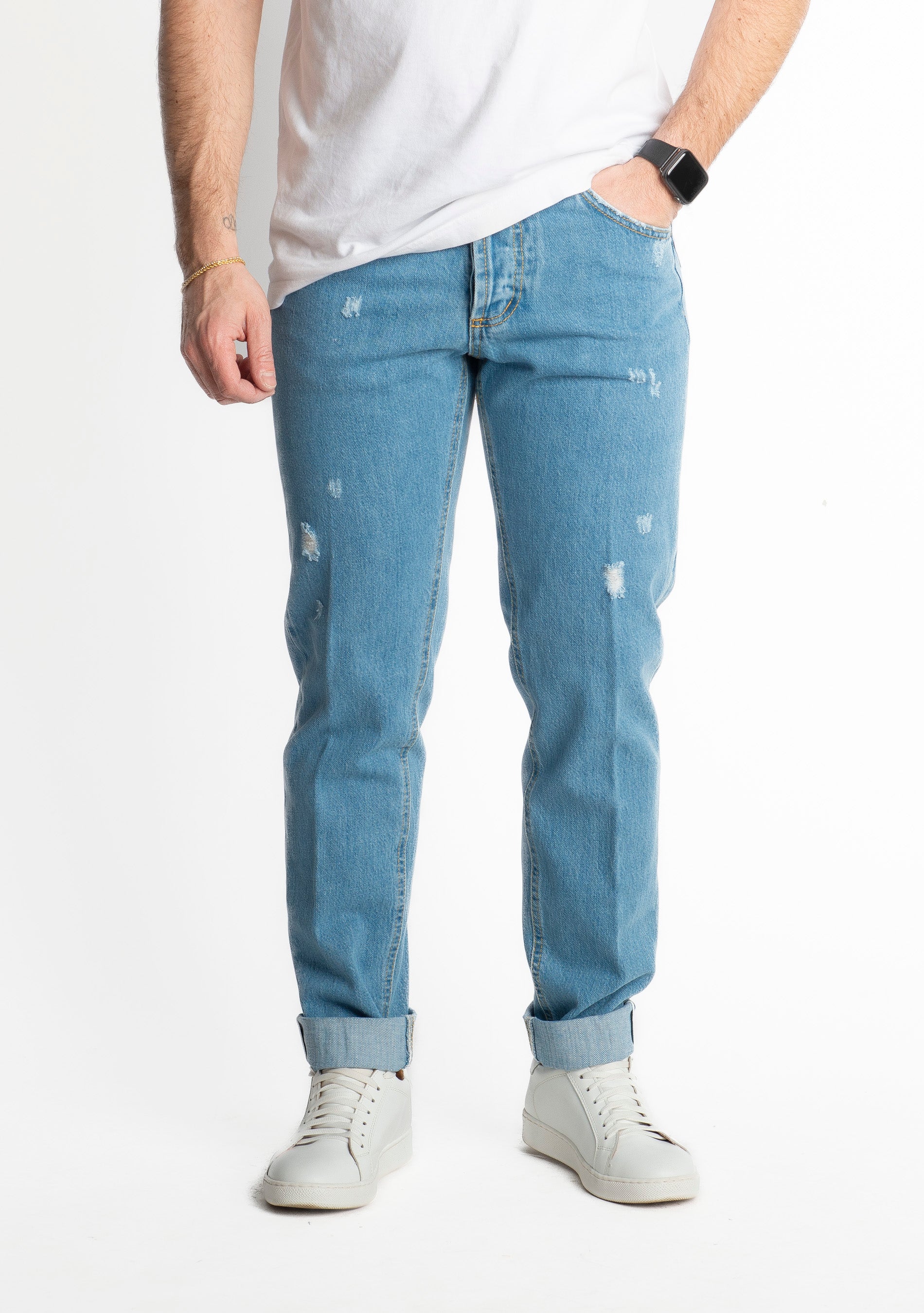 Jeans Cimosato 013 Microrotture