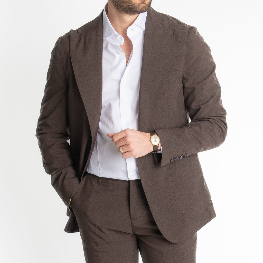 Abito Tasmania Mono Petto Marrone