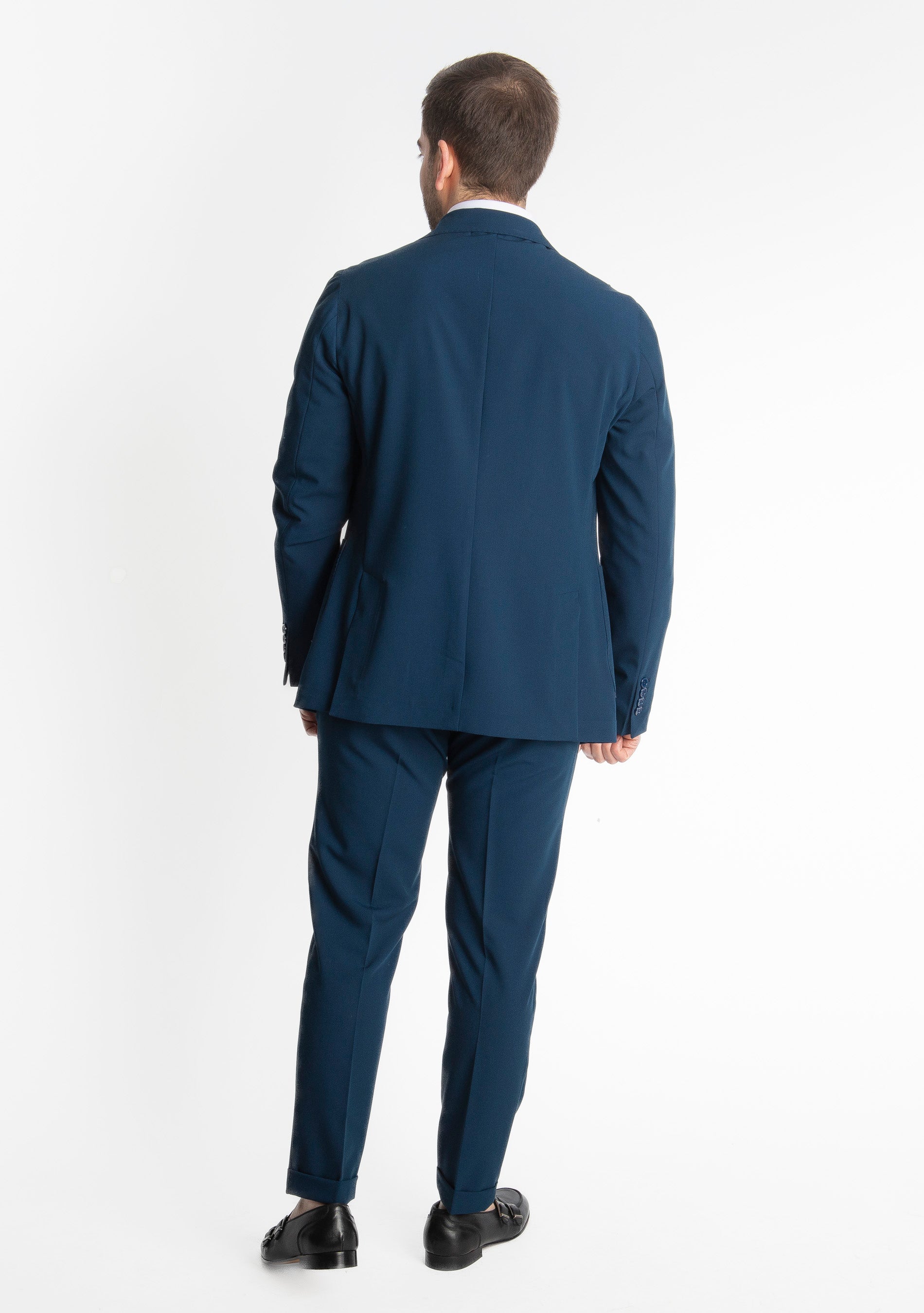 Abito Miller Mono Petto Blu Navy