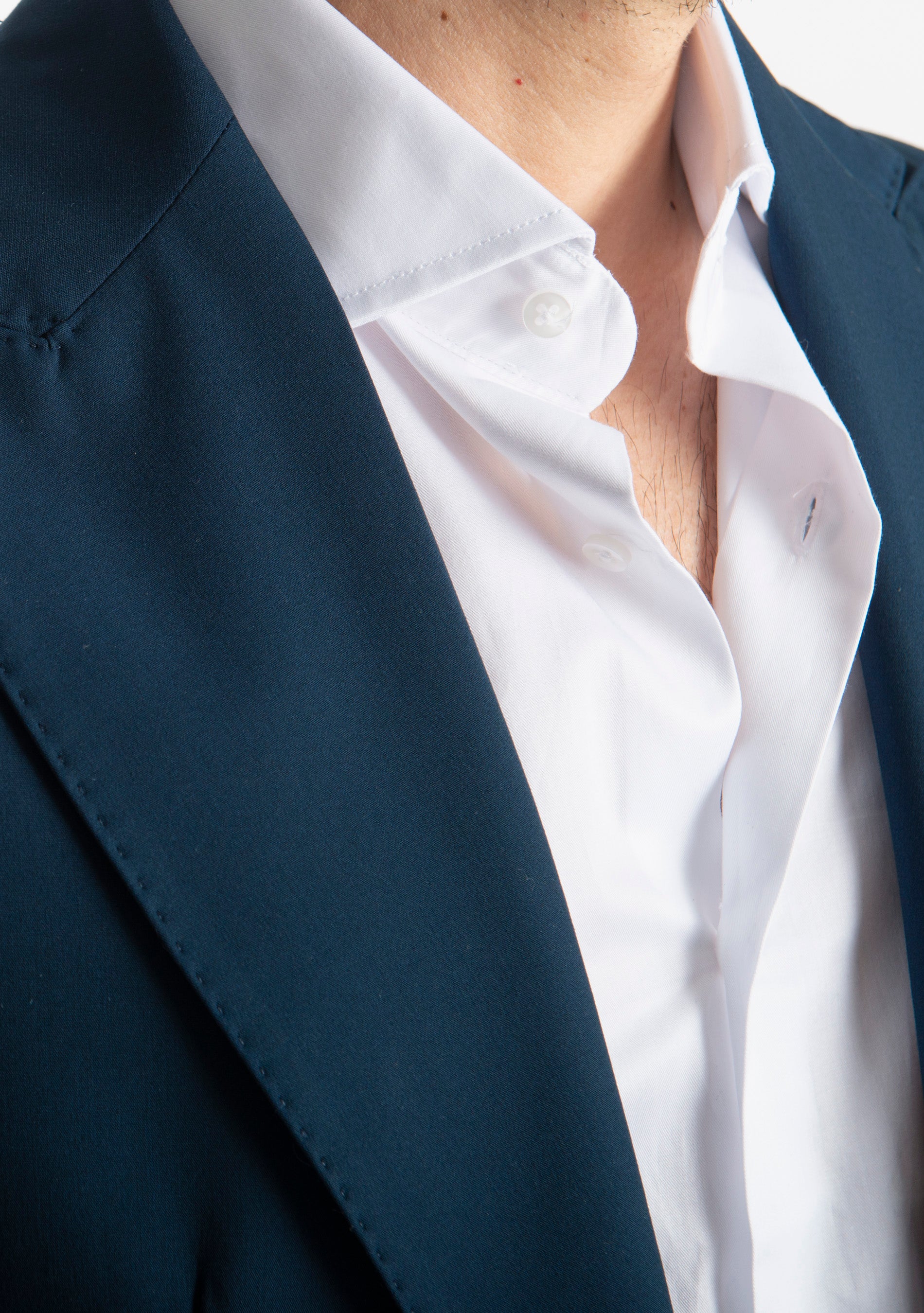 Abito Miller Mono Petto Blu Navy