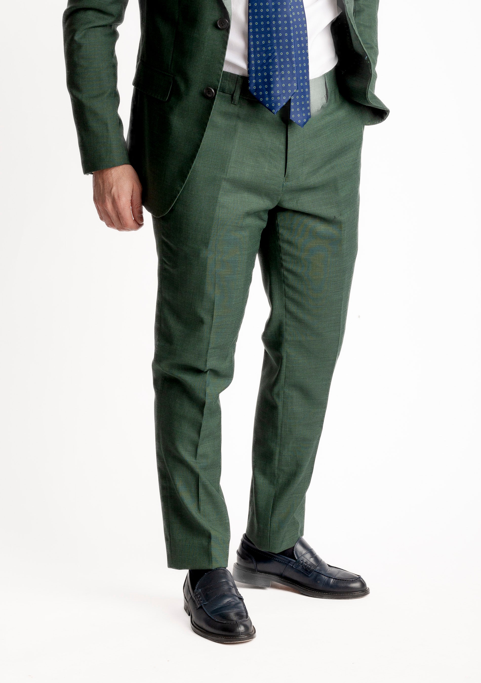 Abito Mono Petto Grisa Verde Loden