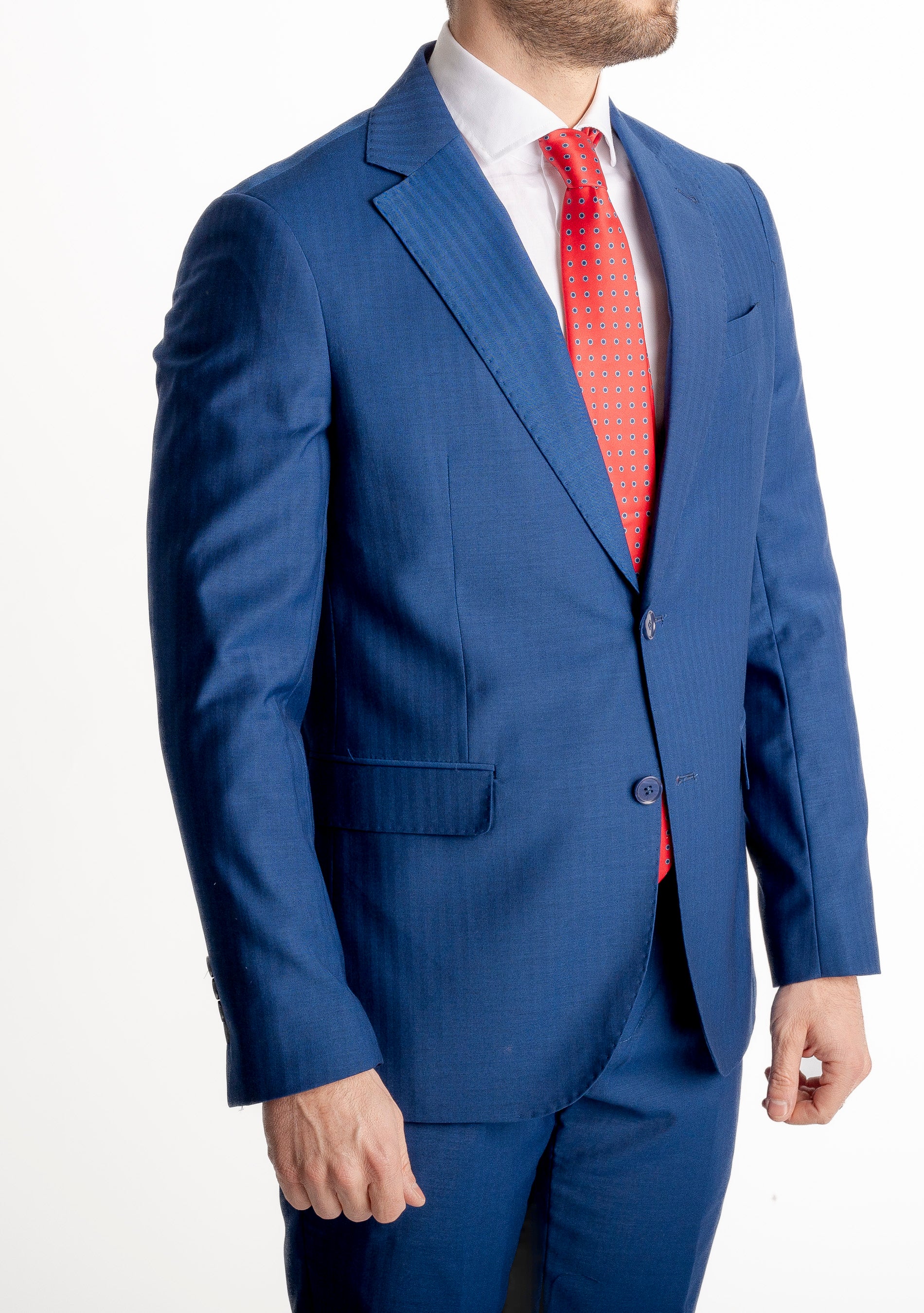 Abito Mono Petto Solaro Blu Navy