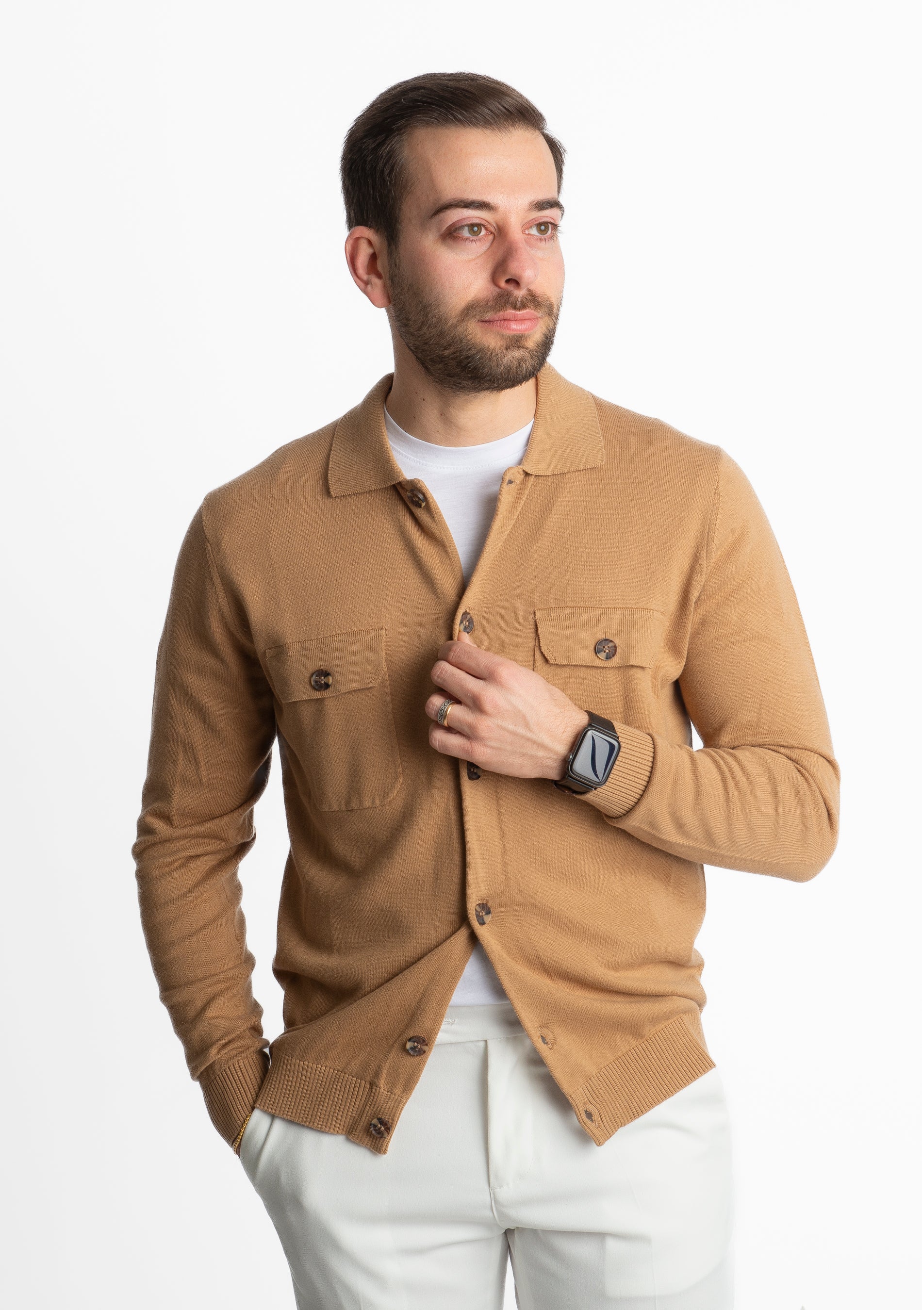Giacca Camicia Montezemolo Biscotto