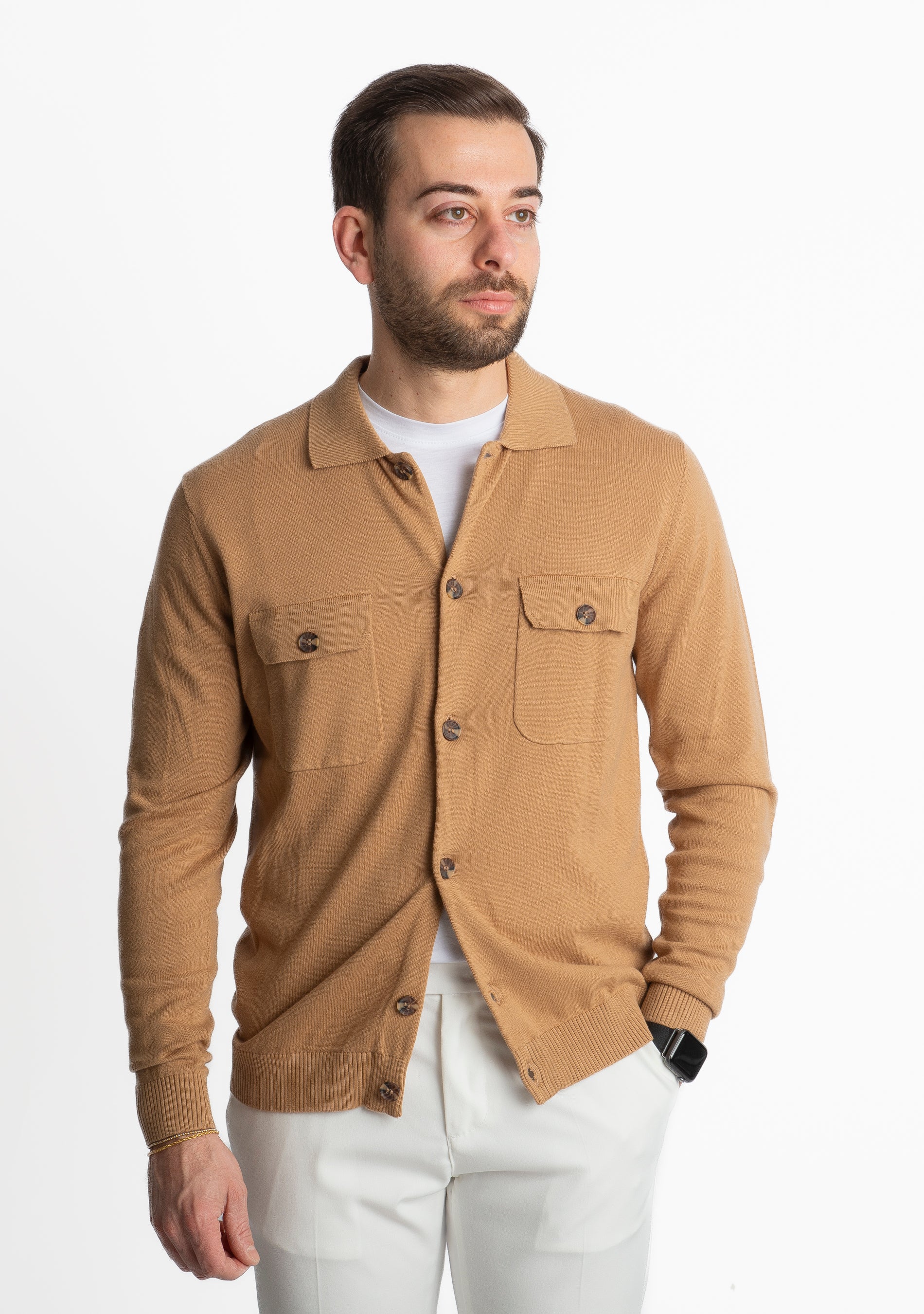 Giacca Camicia Montezemolo Biscotto