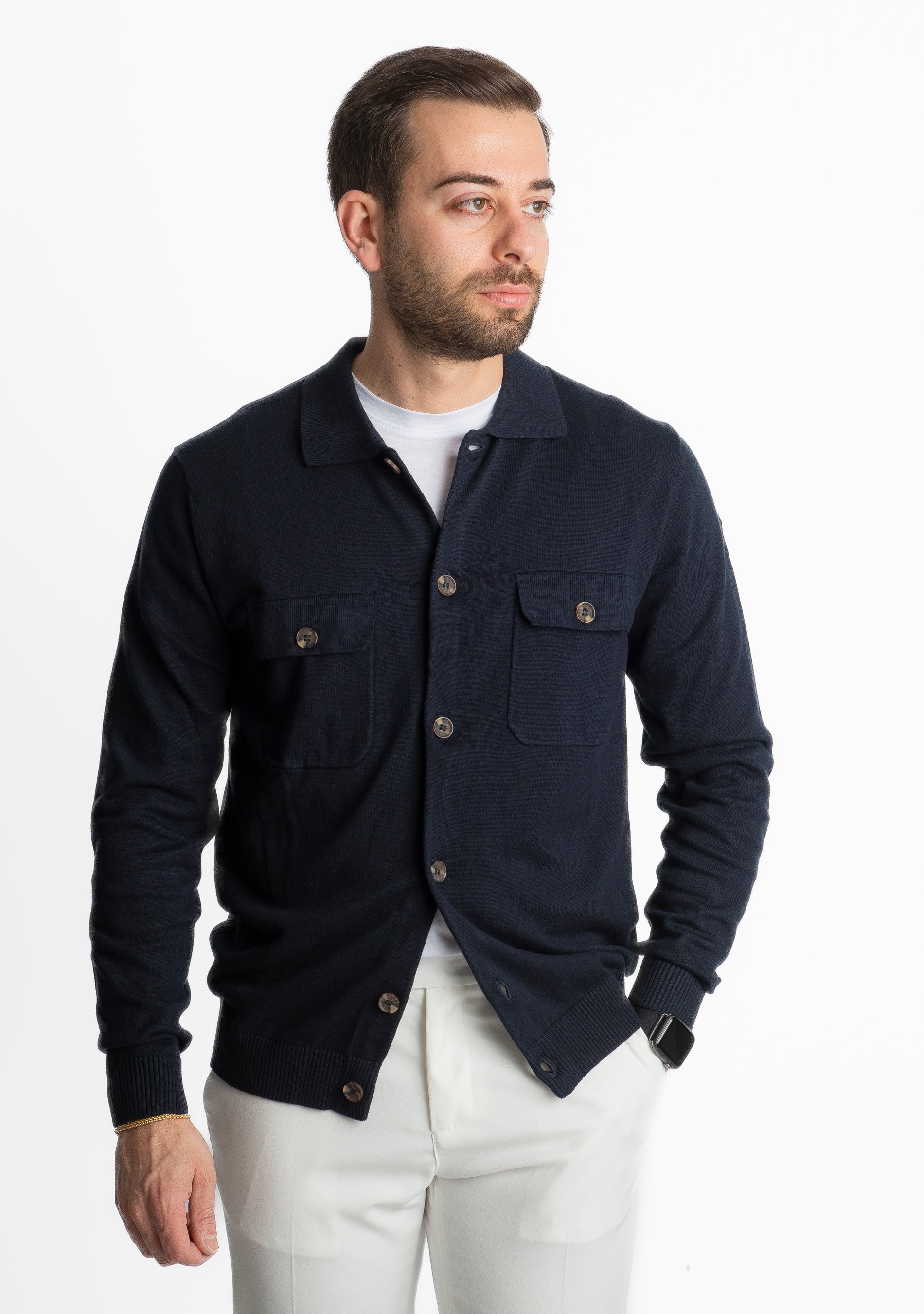 Giacca Camicia Montezemolo Blu