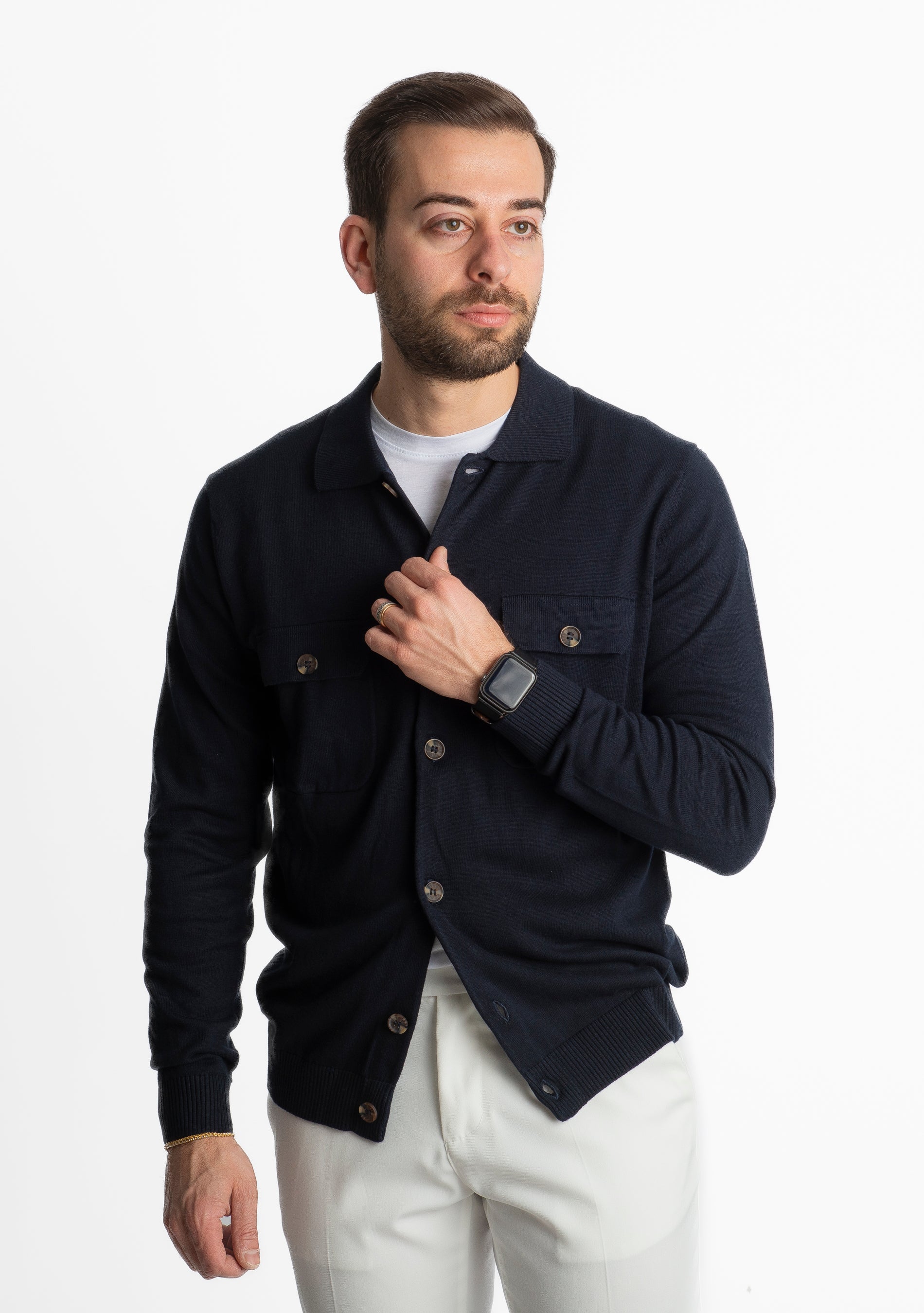 Giacca Camicia Montezemolo Blu