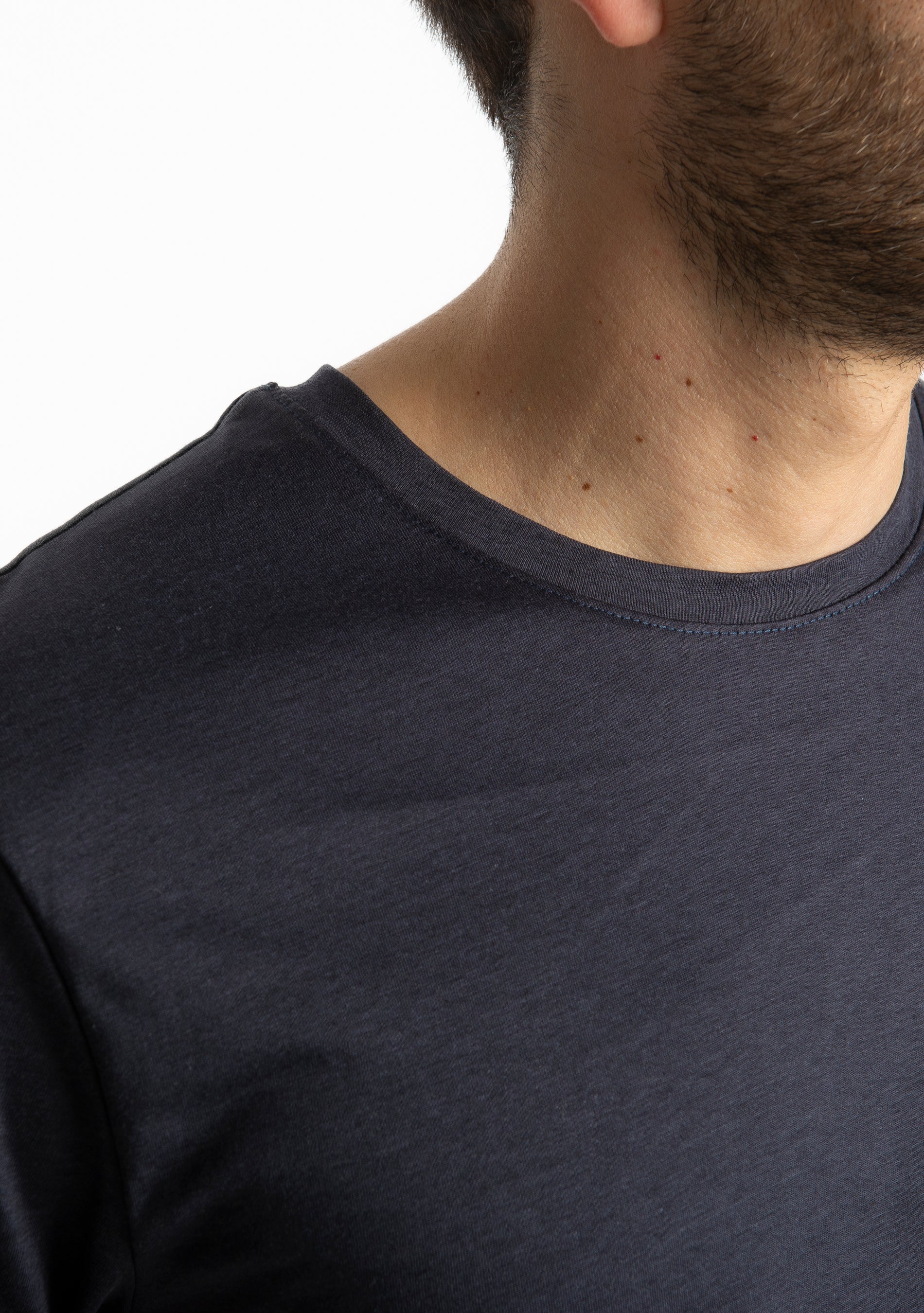 T-shirt Cotone Extrafine Blu