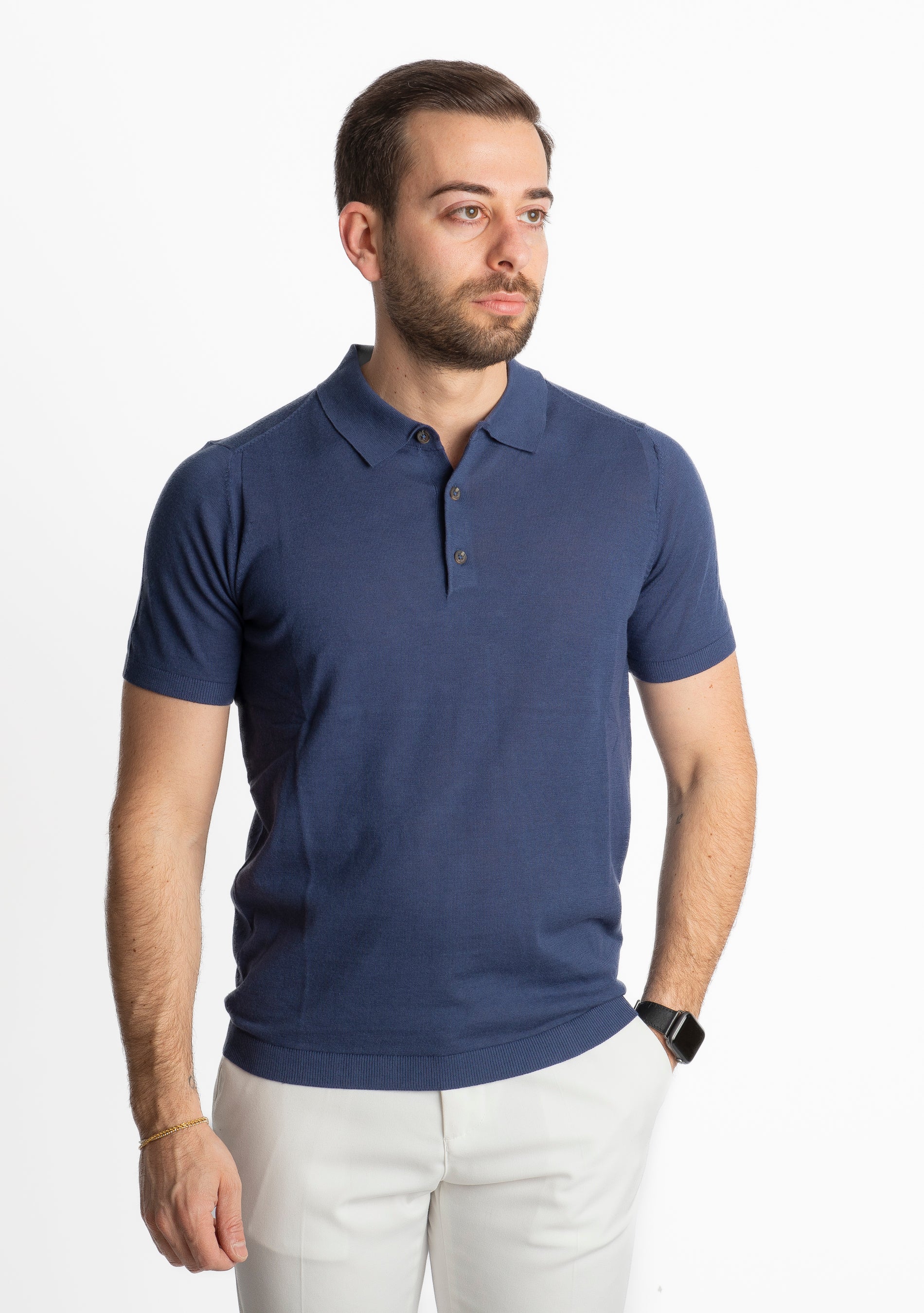 Polo Uomo Pompei Blu Avion