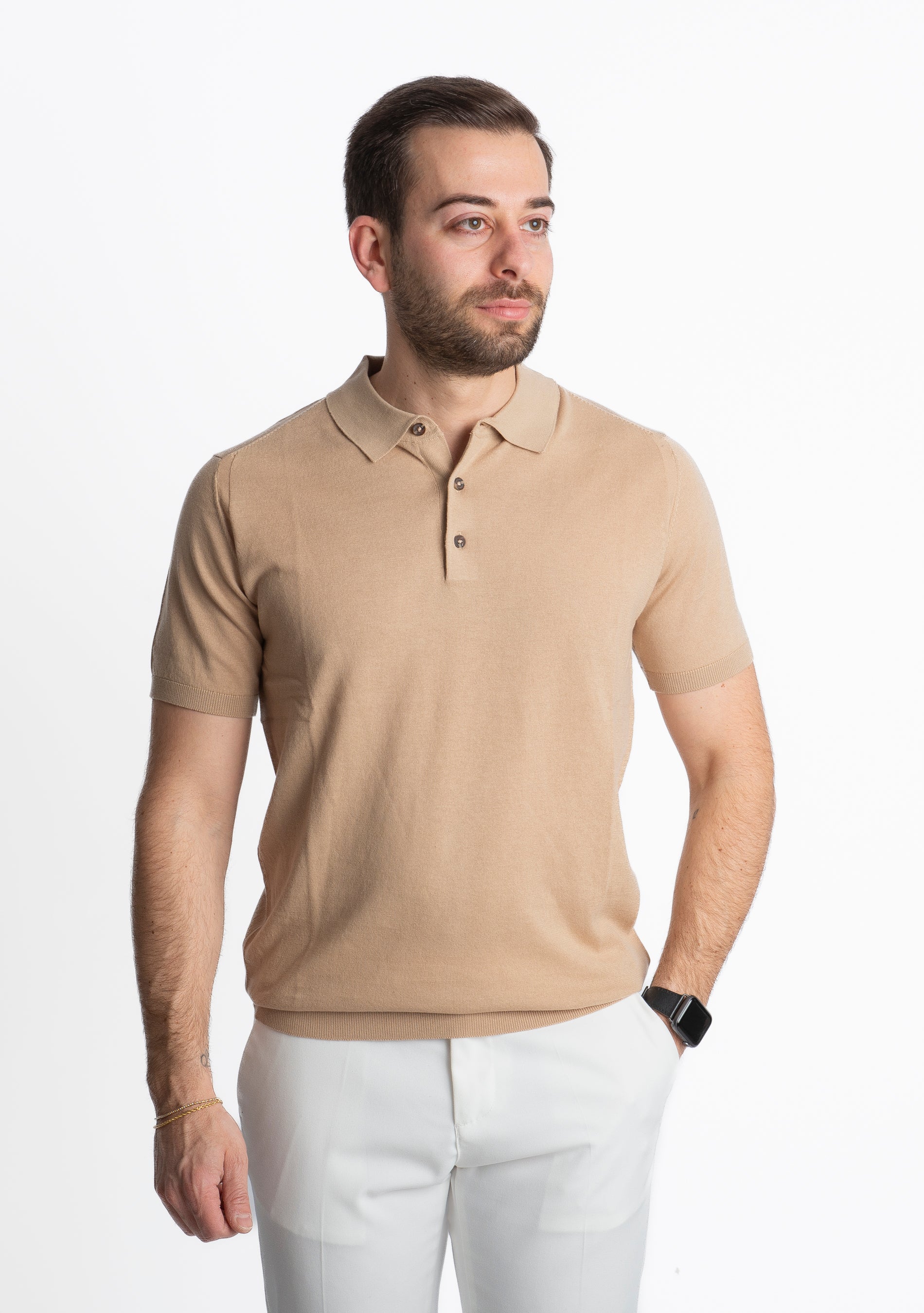 Polo Uomo Pompei Beige