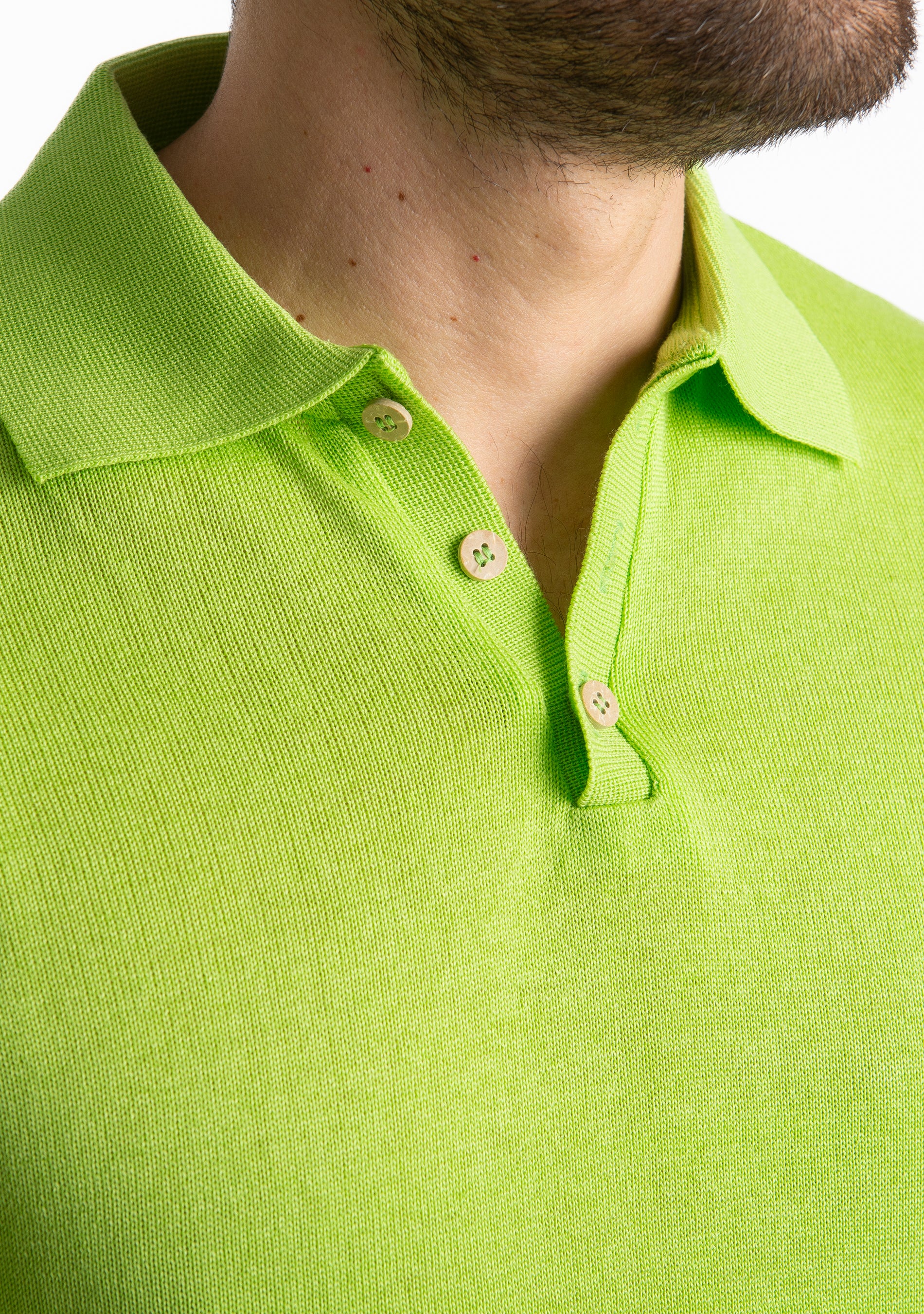 Polo Uomo Canarie Verde Acido