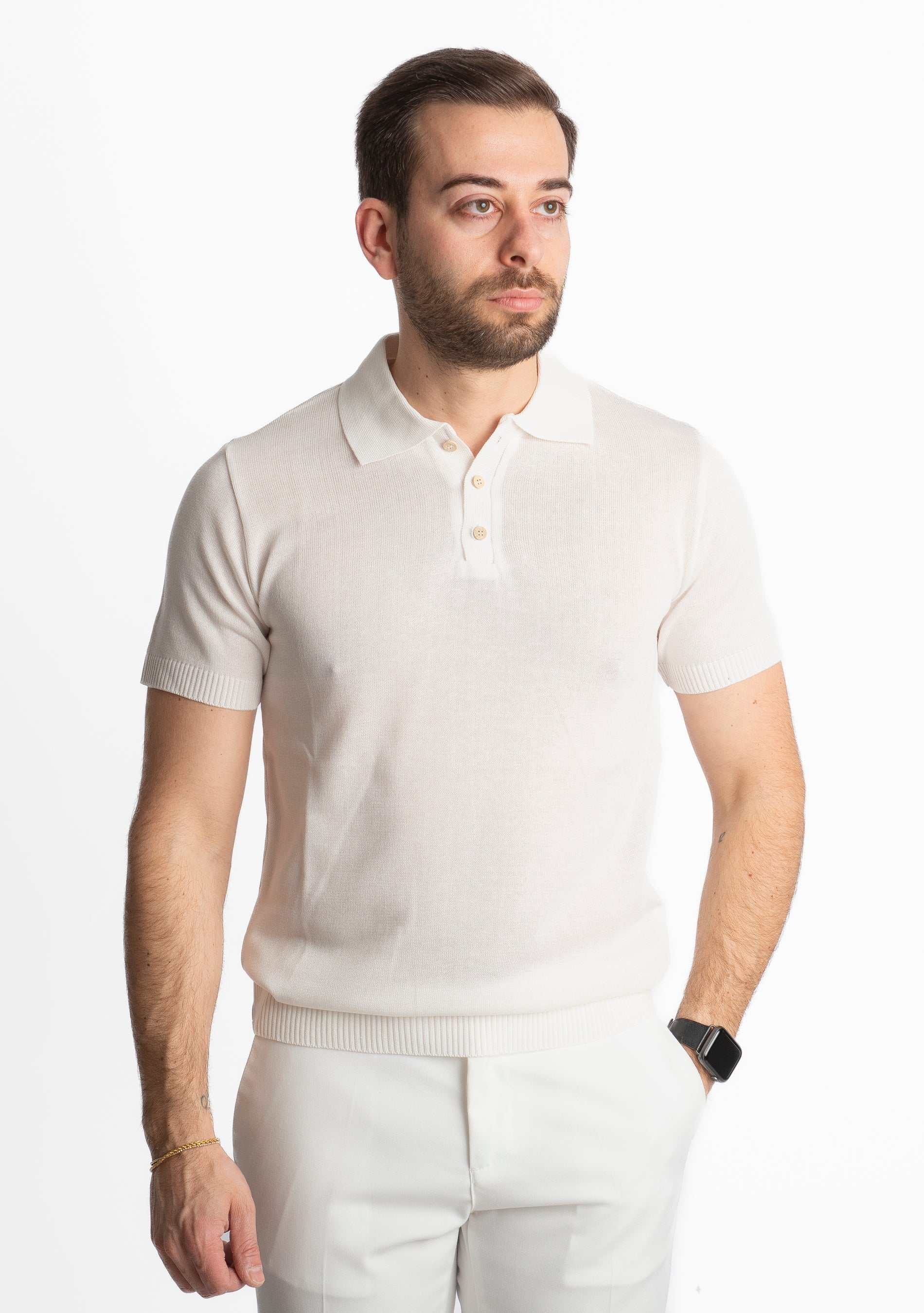 Polo Uomo Canarie Panna