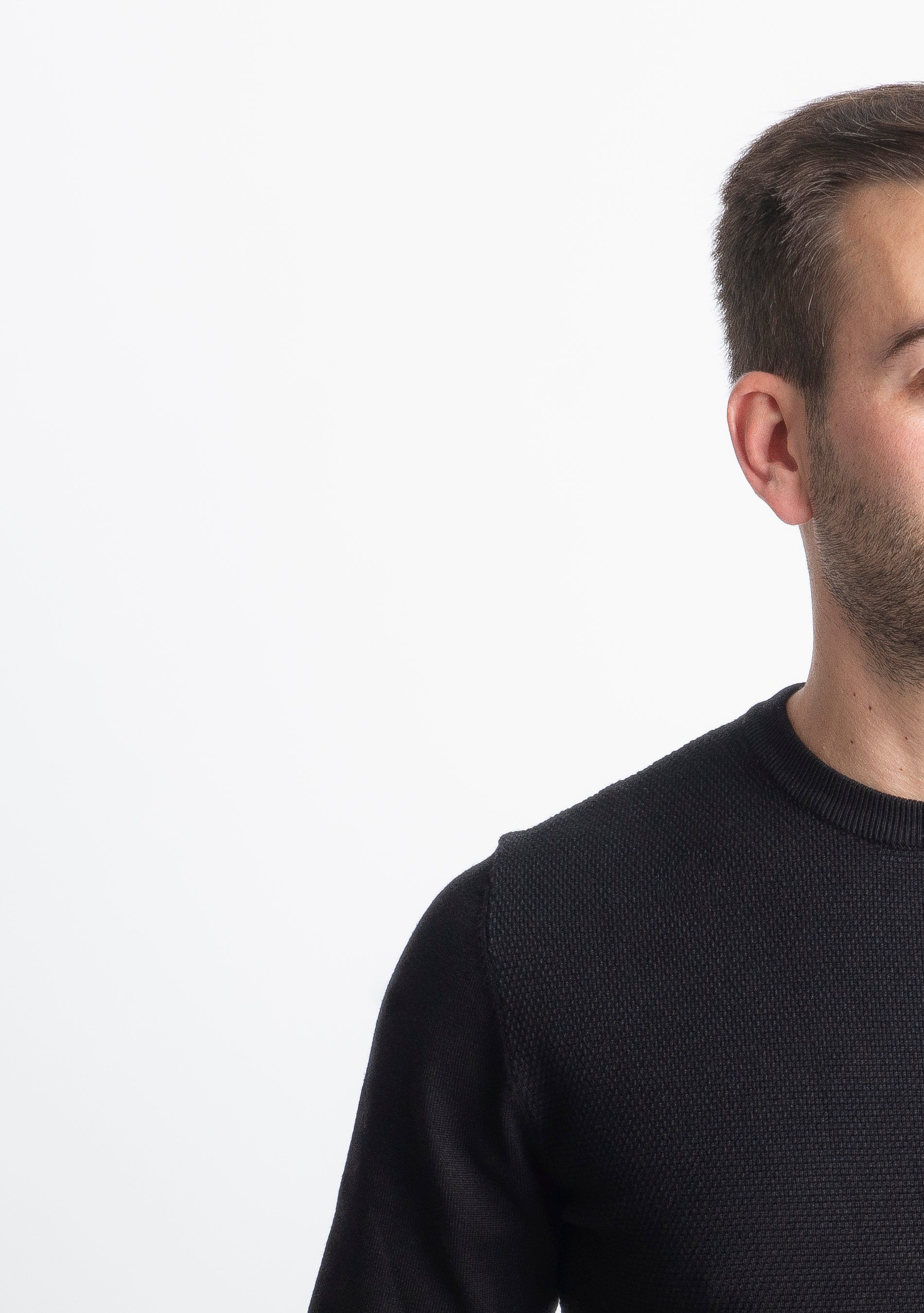 Maglioncino in Maglia M942 Nero
