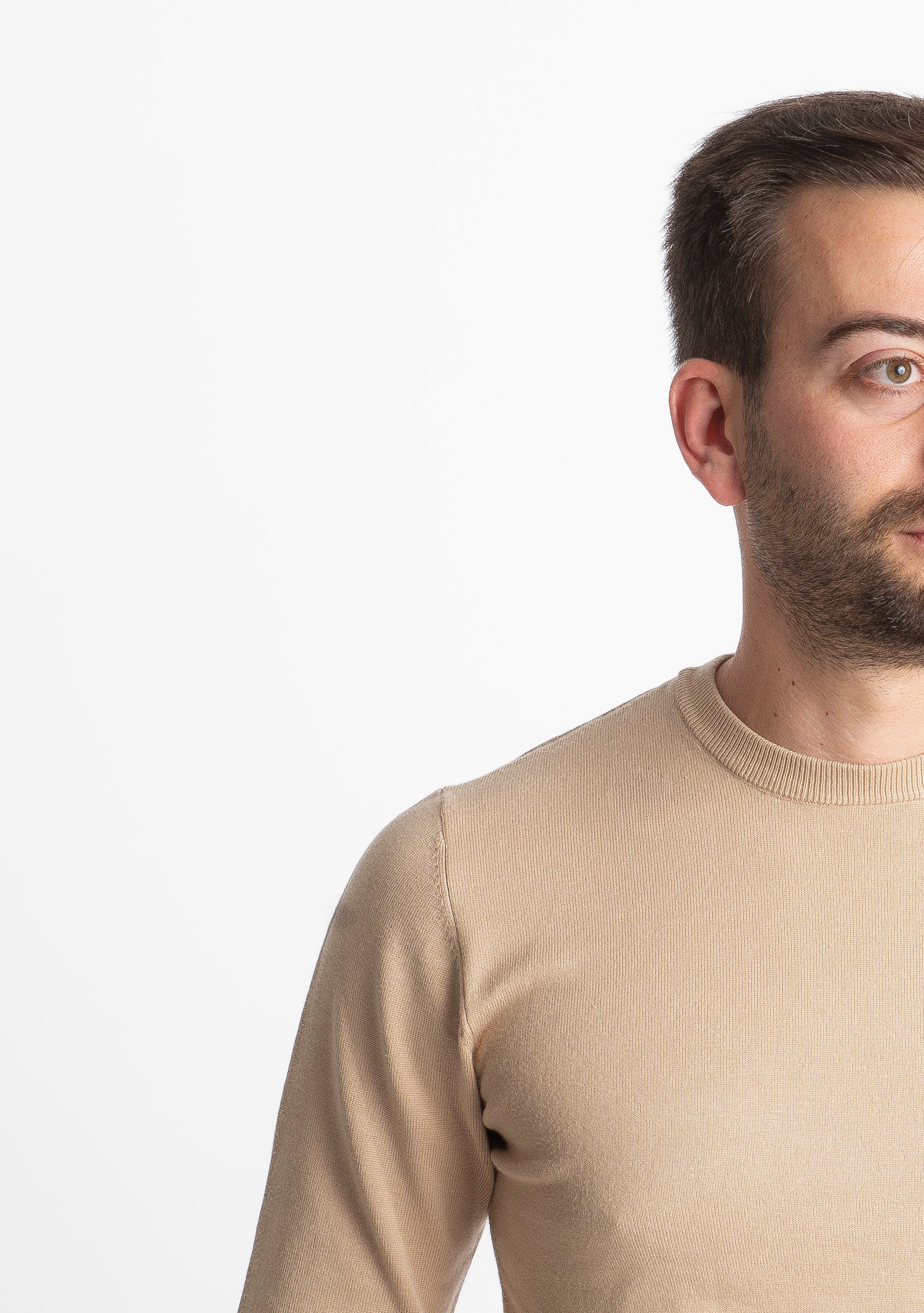 Maglioncino in Maglia MY866 Beige