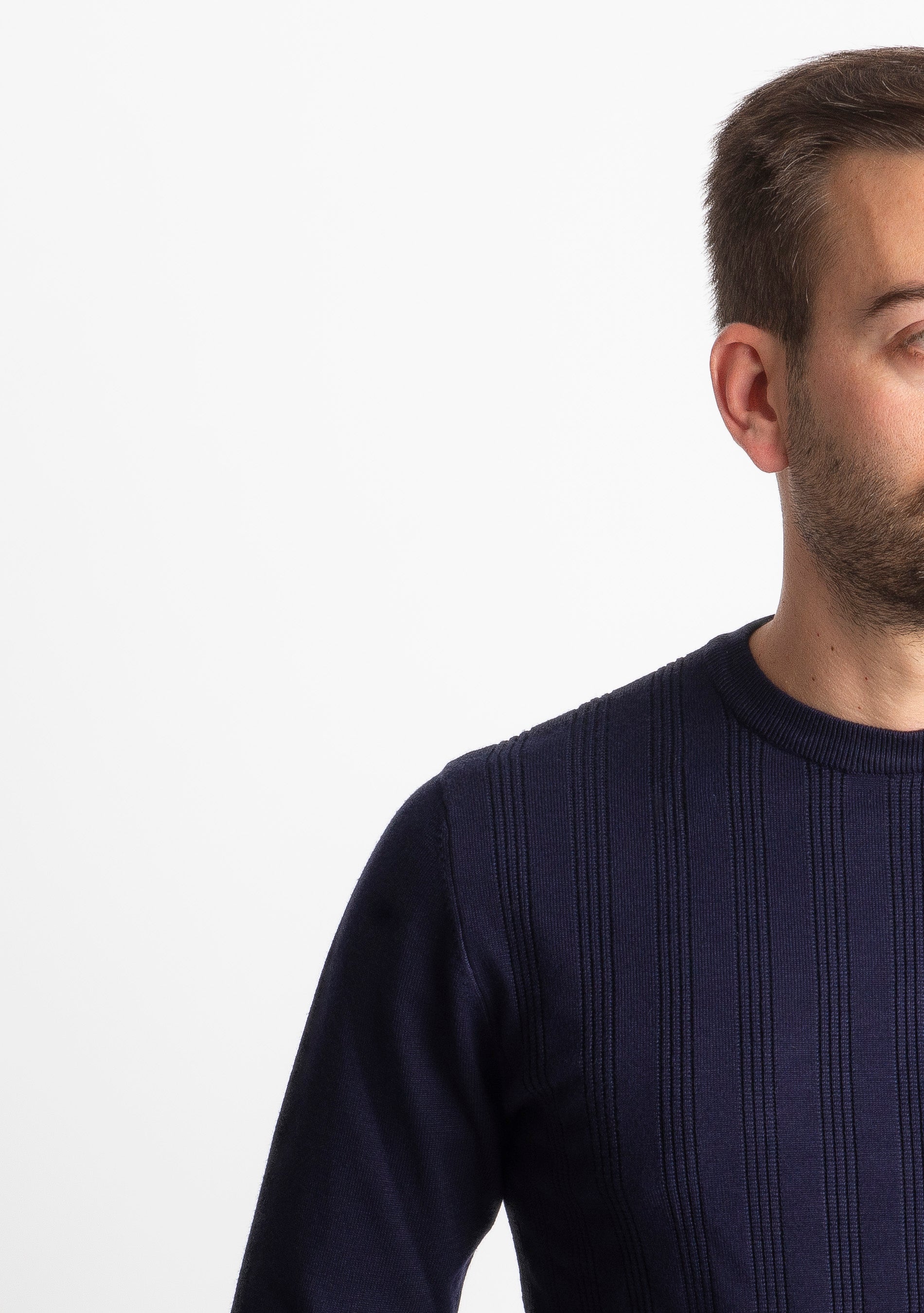 Maglioncino in Maglia M944 Blu Navy