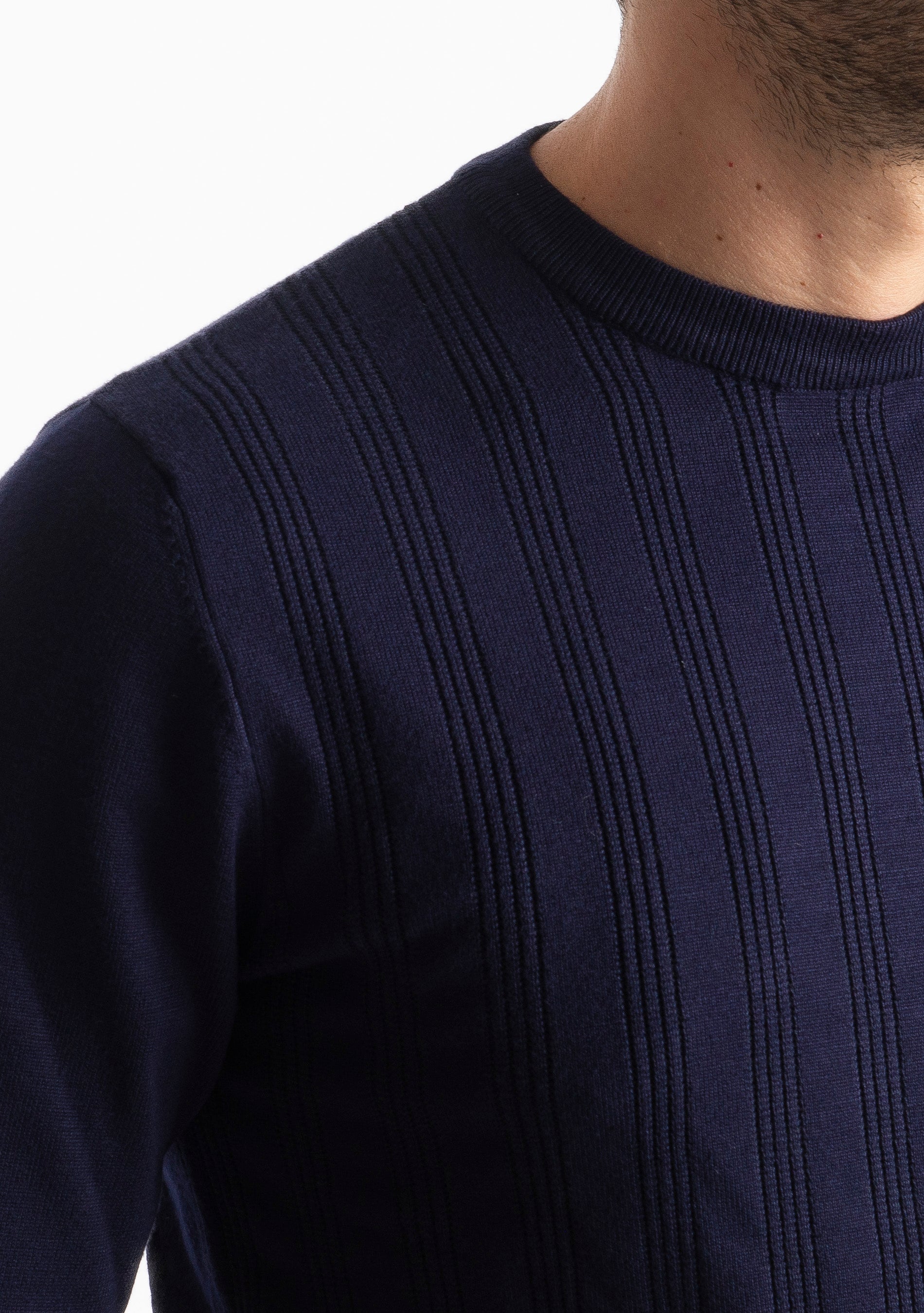 Maglioncino in Maglia M944 Blu Navy