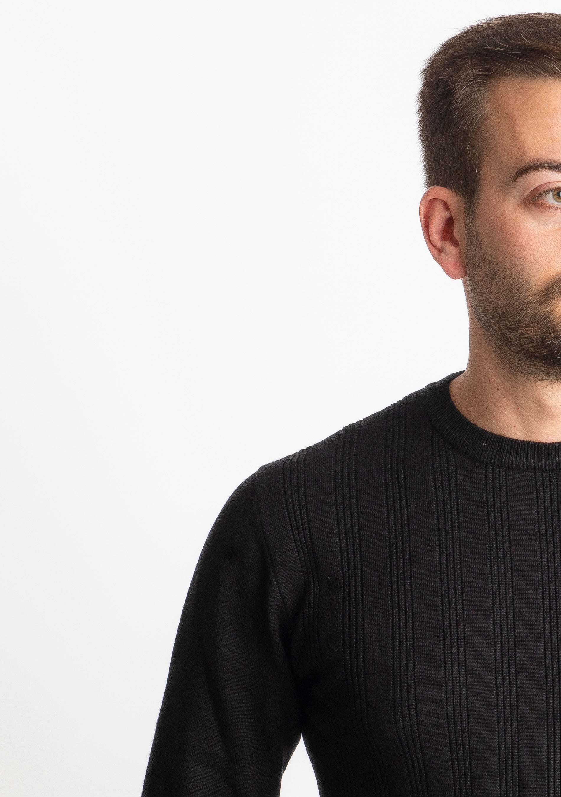 Maglioncino in Maglia M944 Nero