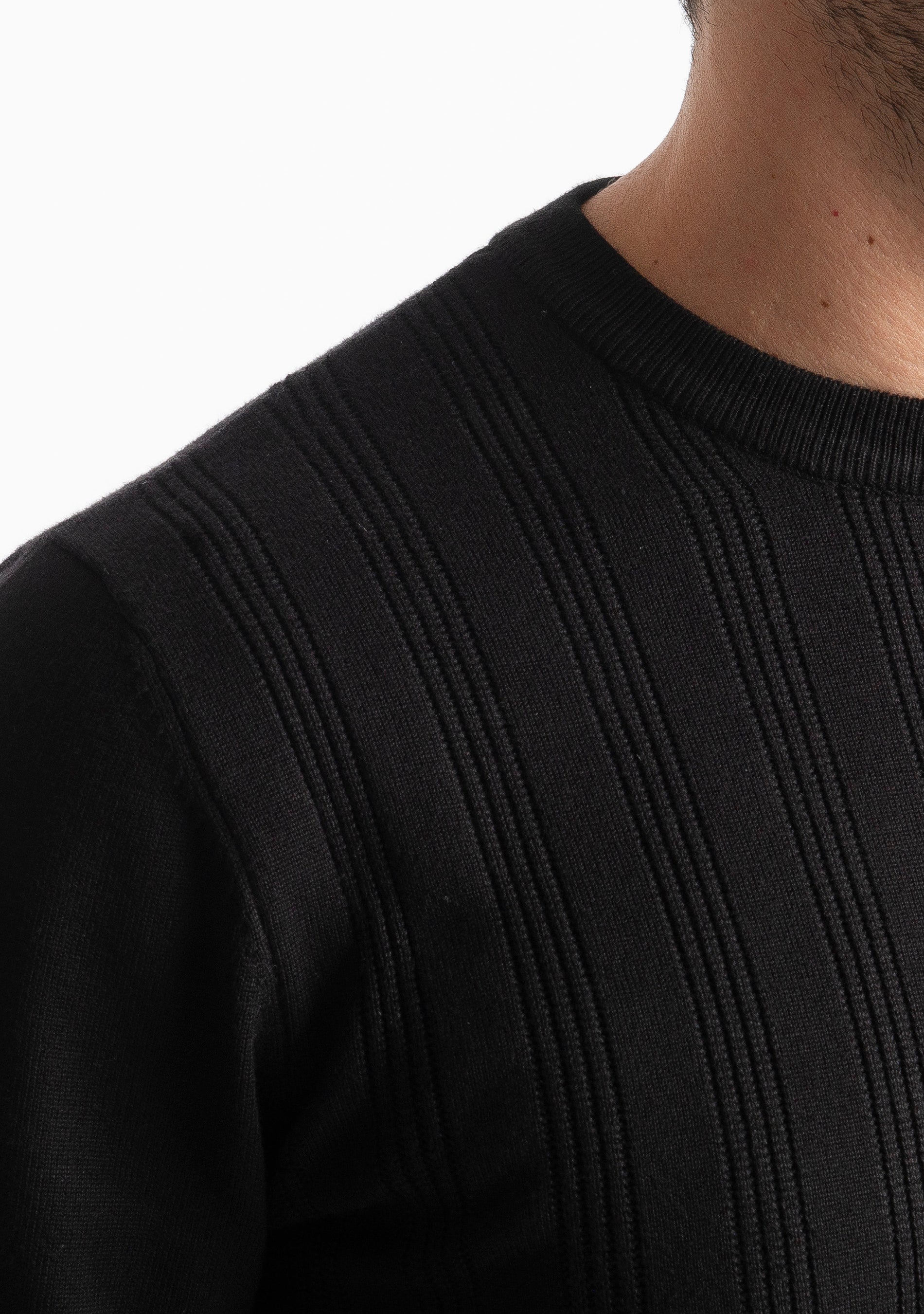 Maglioncino in Maglia M944 Nero