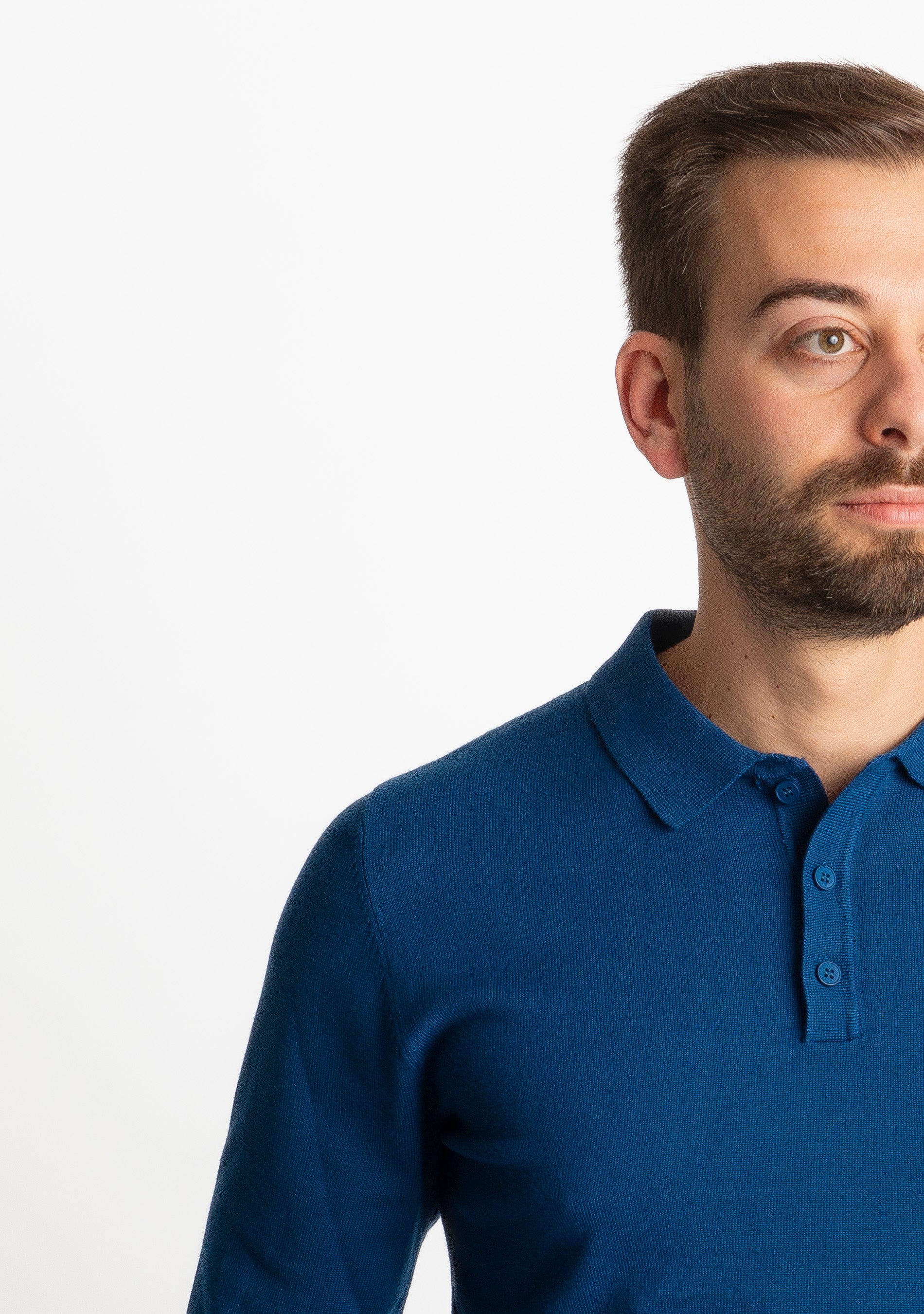 Polo in Maglia MP888 Blu Navy