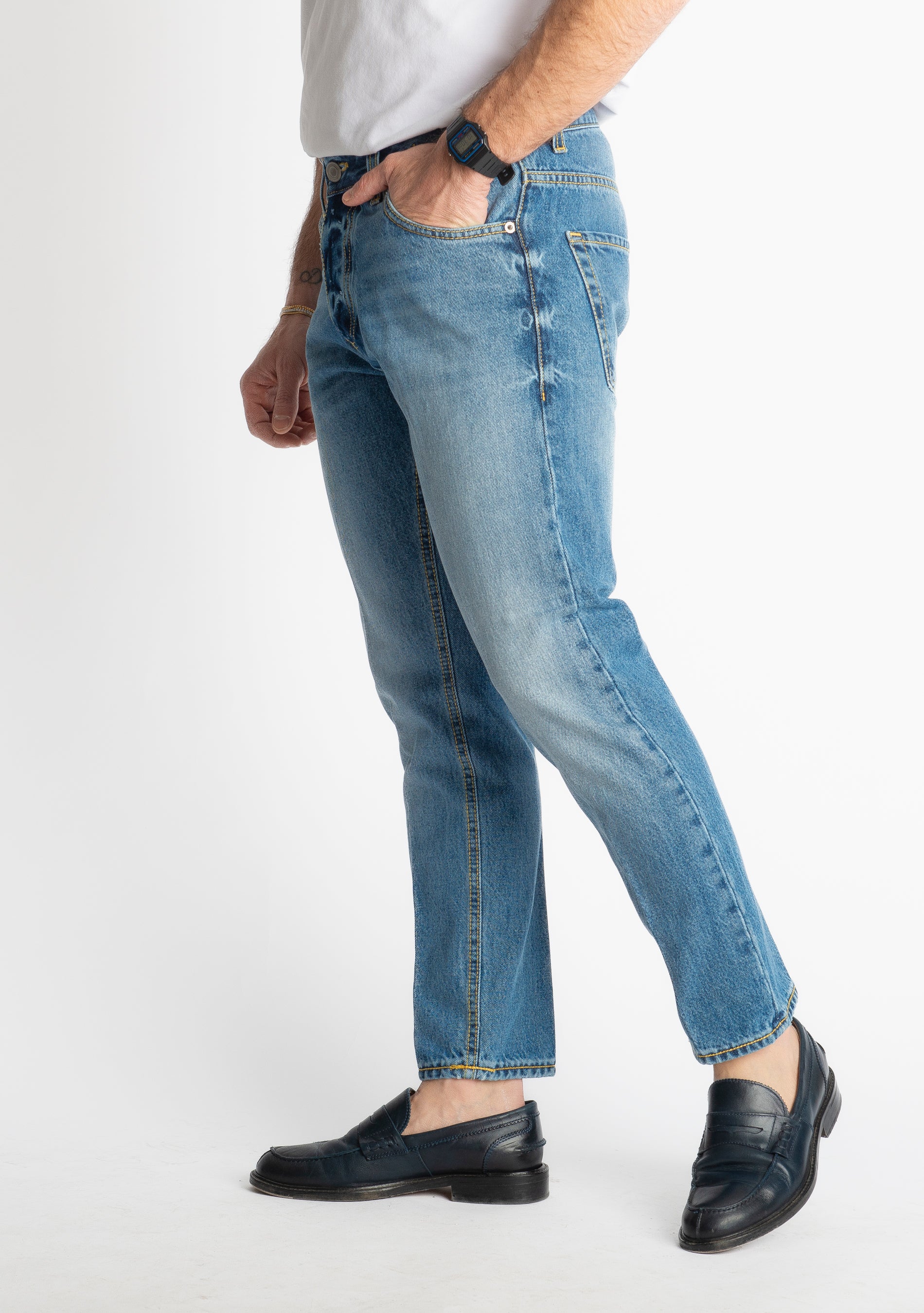 Jeans Slim Fit S130 – Cotone Mercerizzato 13 oz