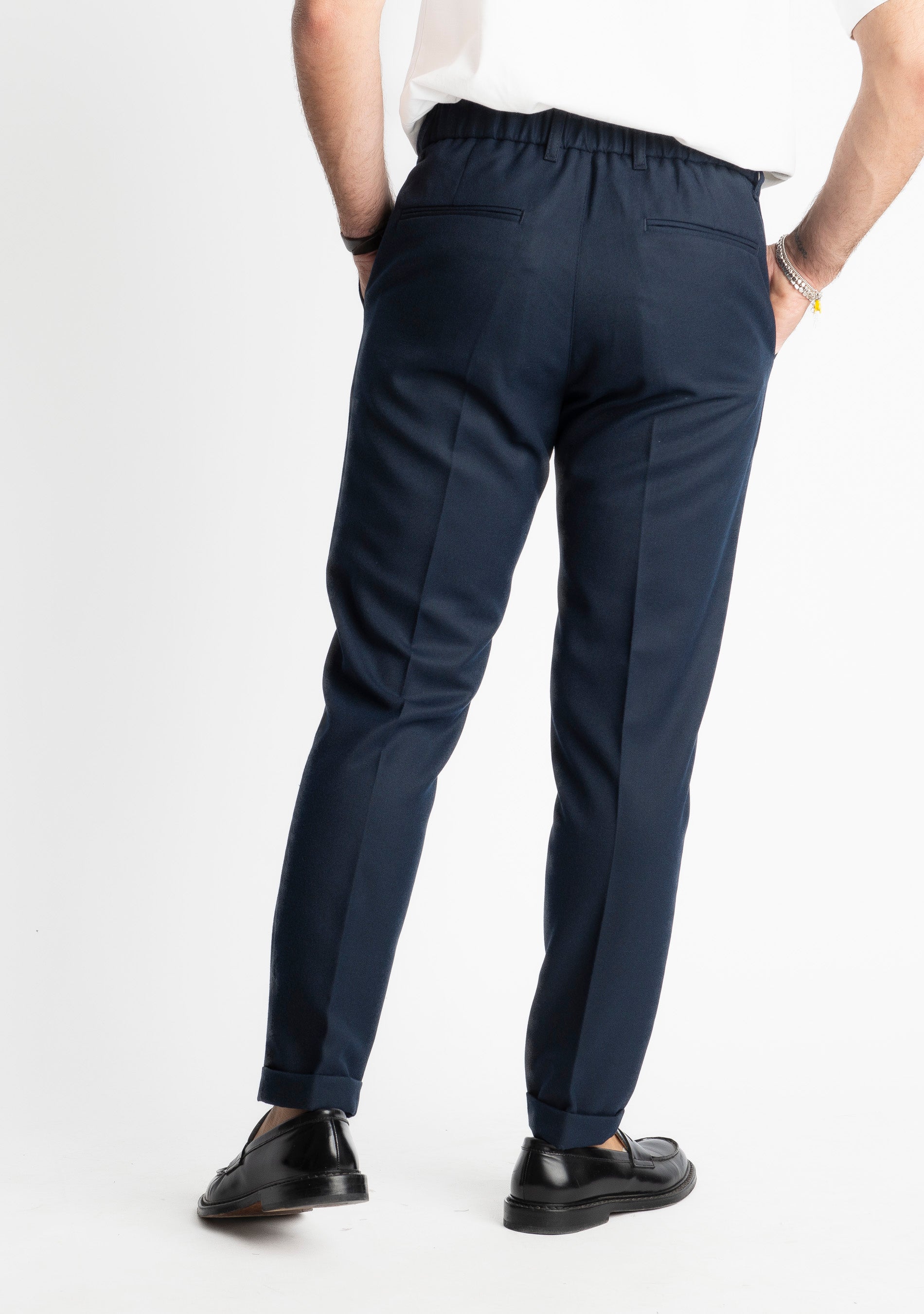 Pantalone Beverly Mezza Molla TO8007 Blu