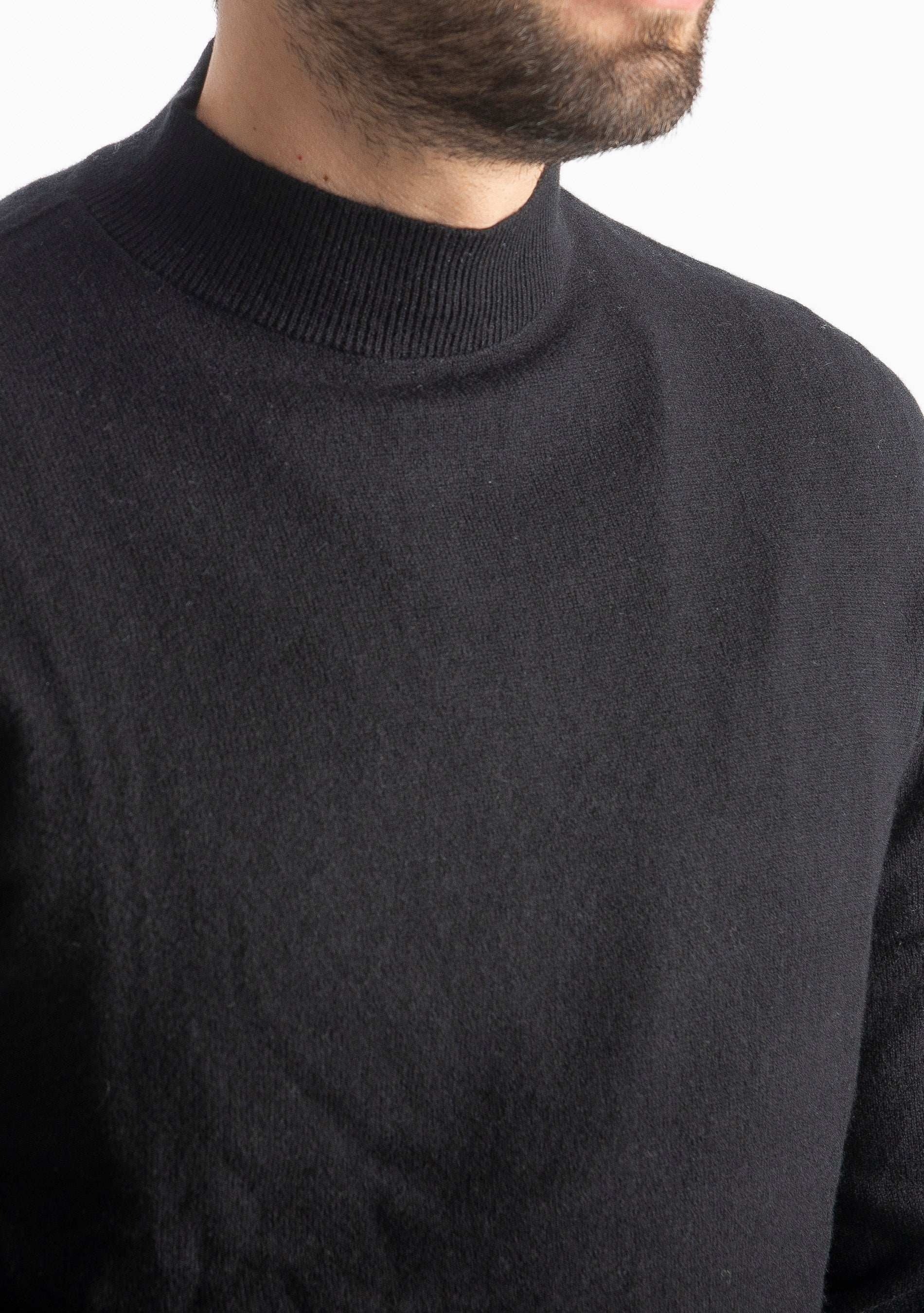 Lupetto In Cashmere C10 Nero