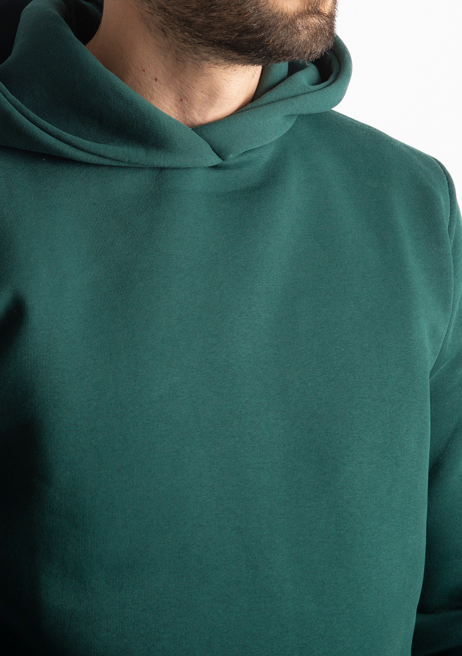 Felpa Uomo Con Cappuccio 0310 Verde