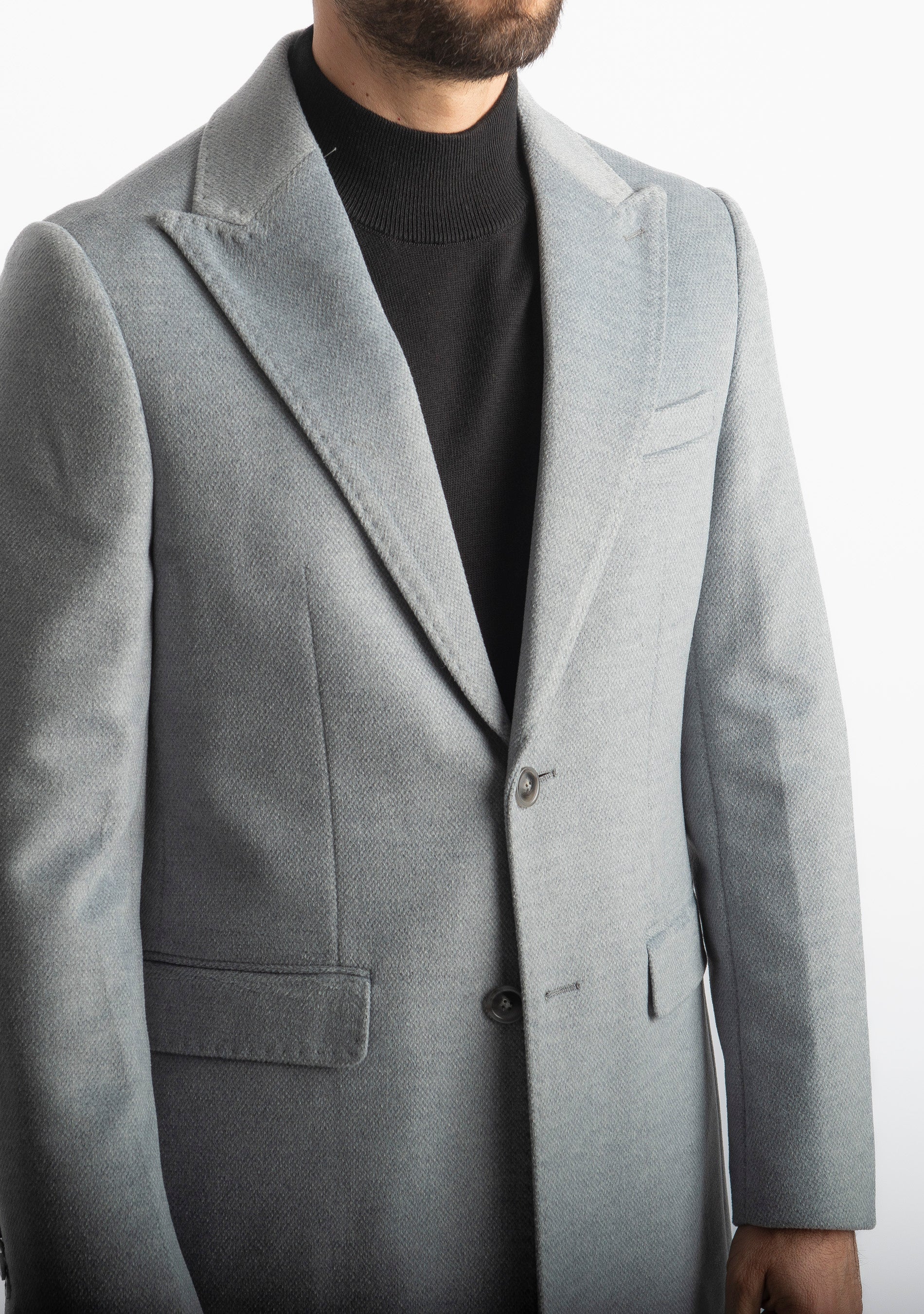 Cappotto Uomo DF18 Grigio