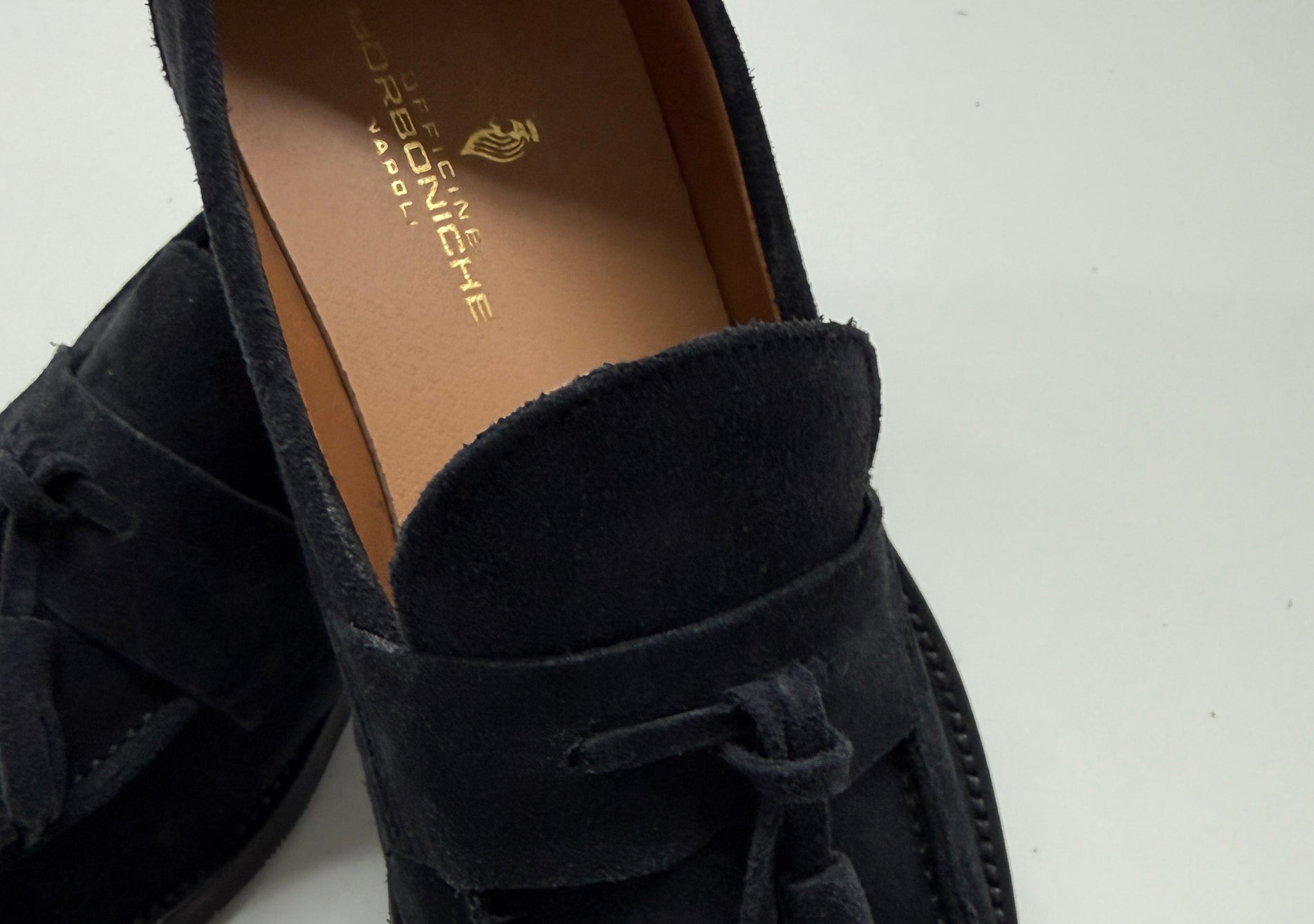 Mocassino Uomo Campanile Scamosciato Blu