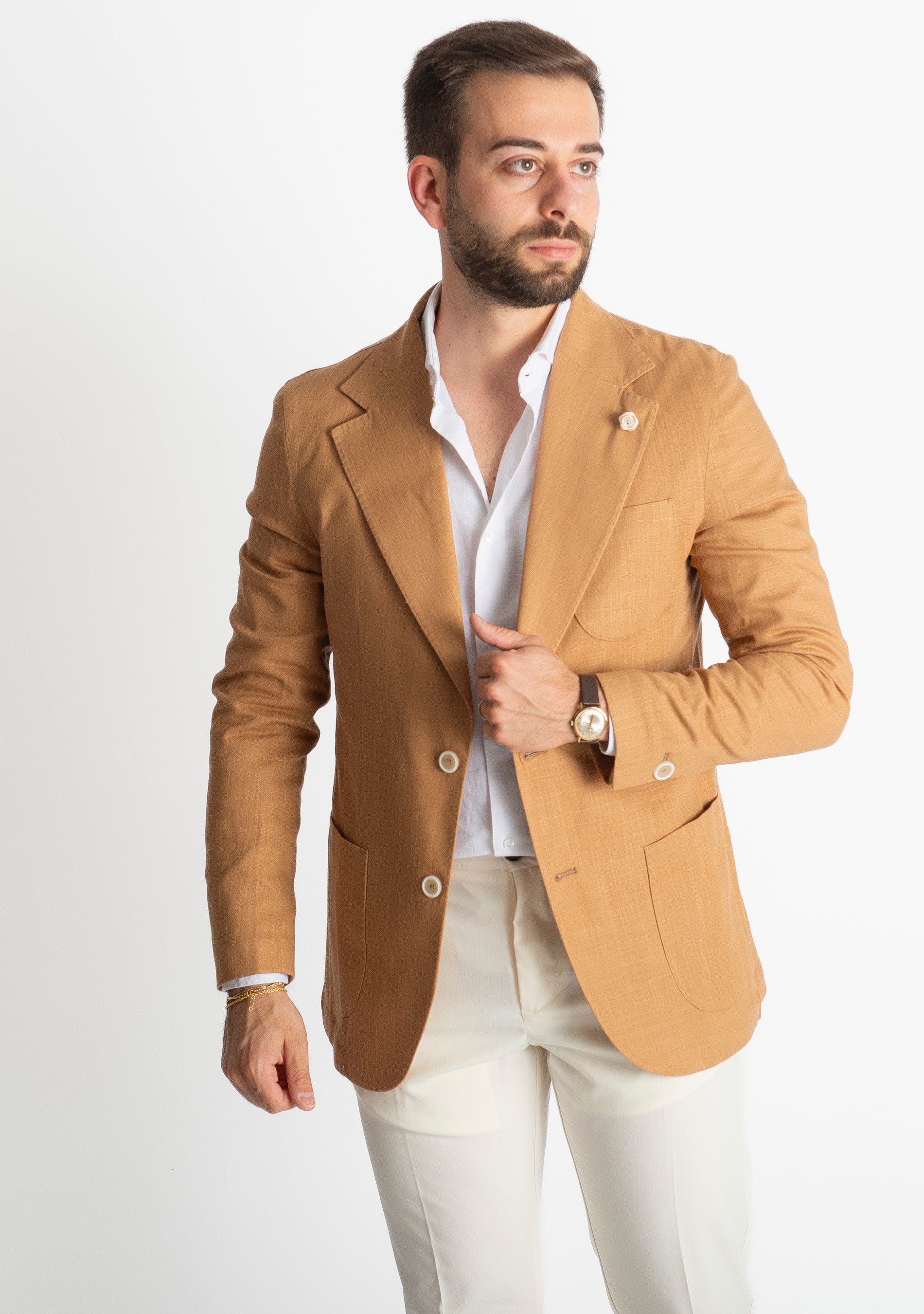 Giacca Positano Caramel