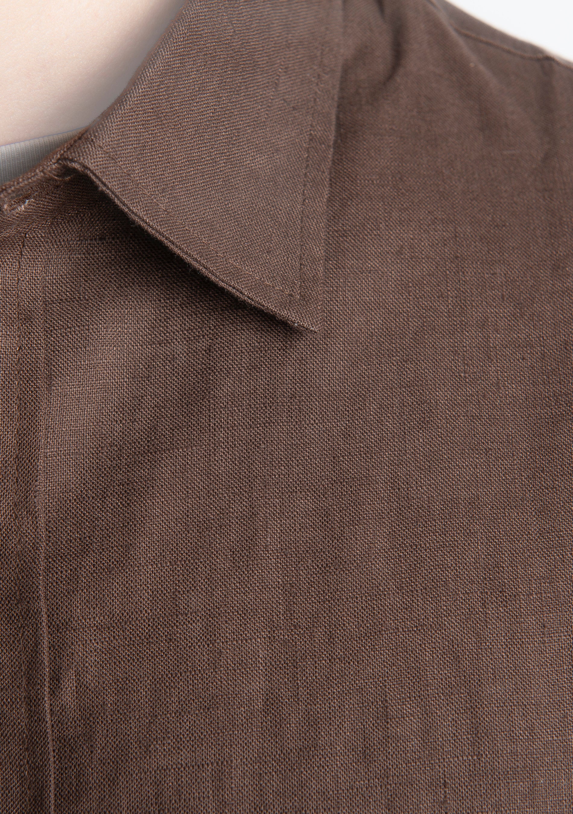 Camicia 100% Lino Irlandese Over Moro