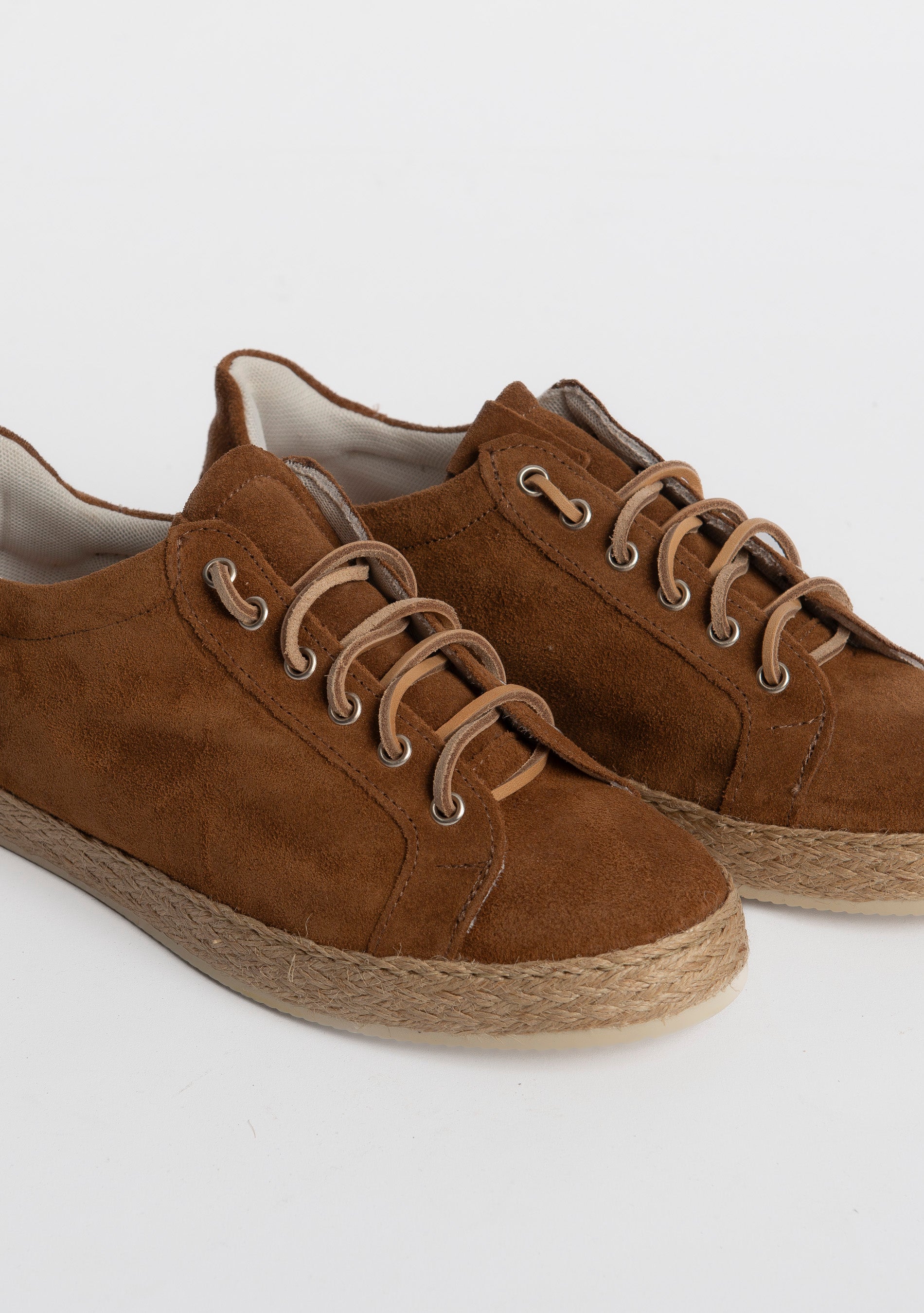 Sneakers Uomo Corda Cuoio