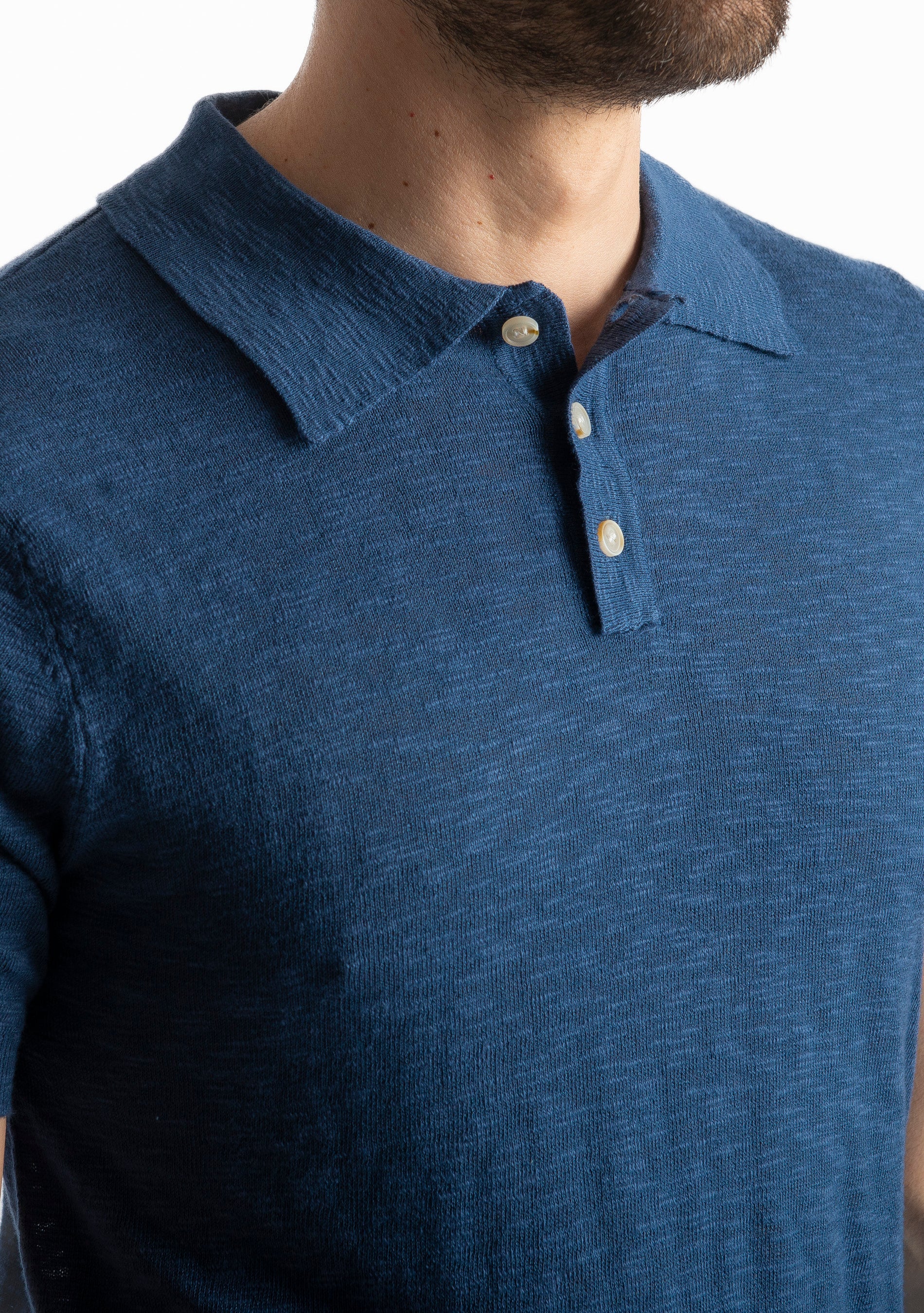 Polo Uomo Maiori Blu Avion