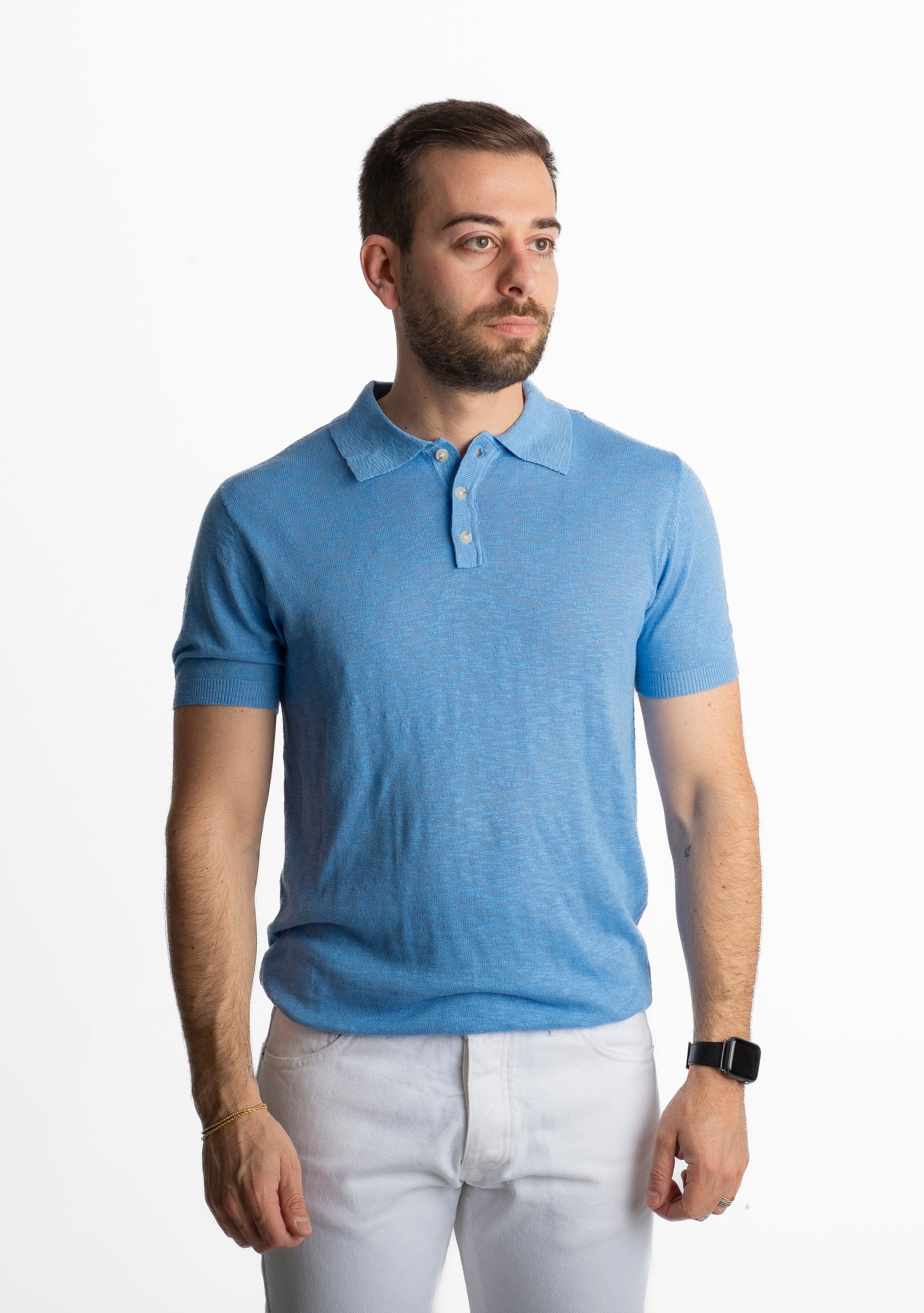 Polo Uomo Maiori Azzurra
