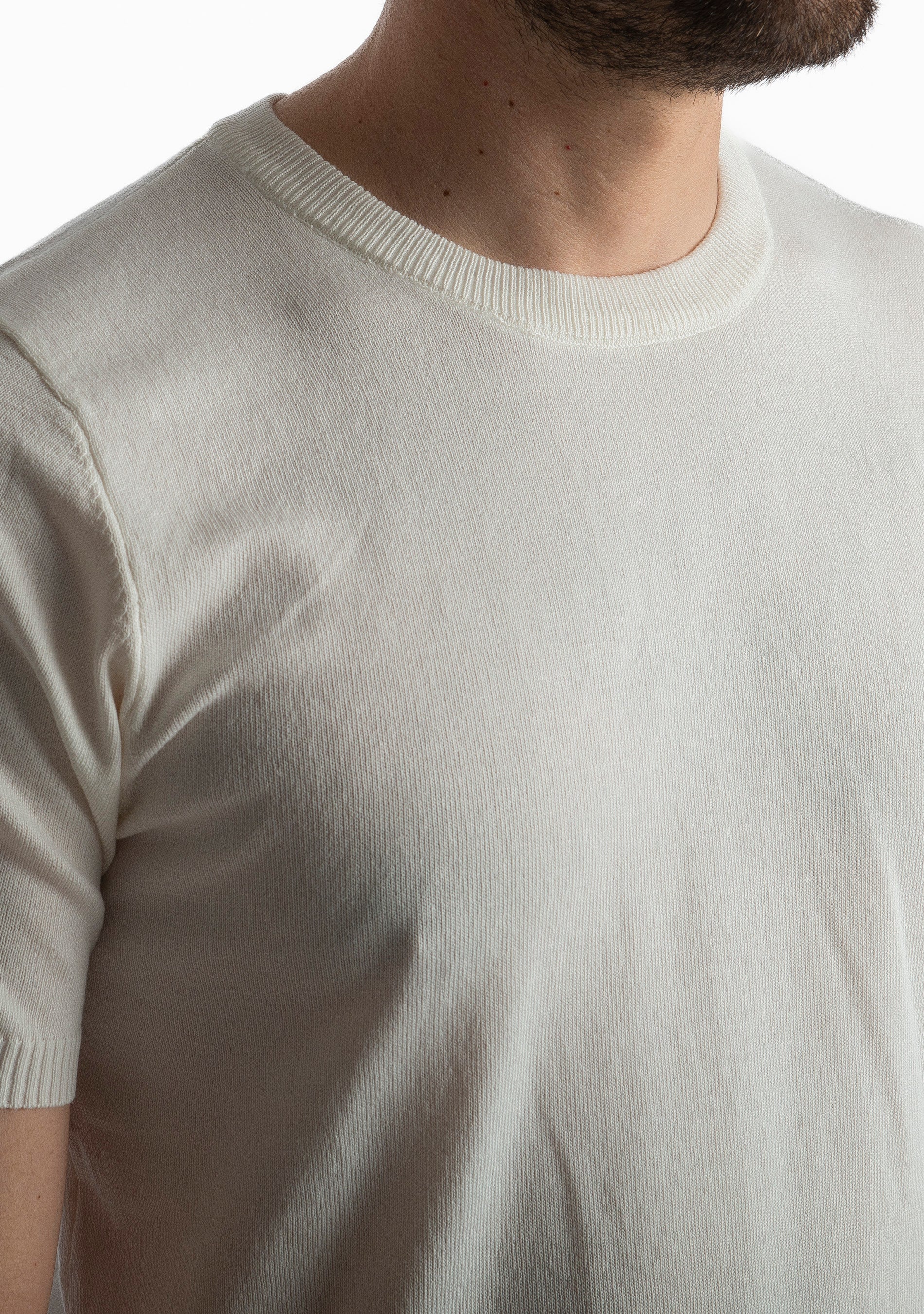 T-shirt in Maglia Bianca