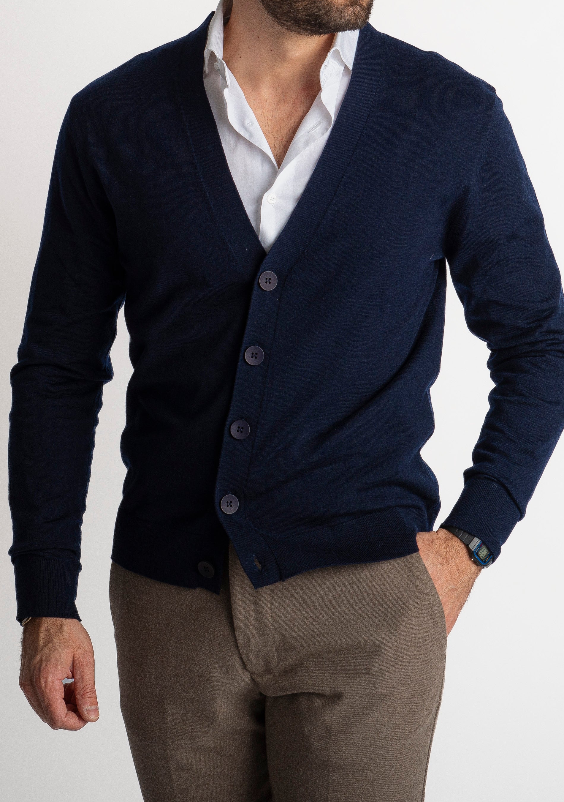 Cardigan ZL33 Blu