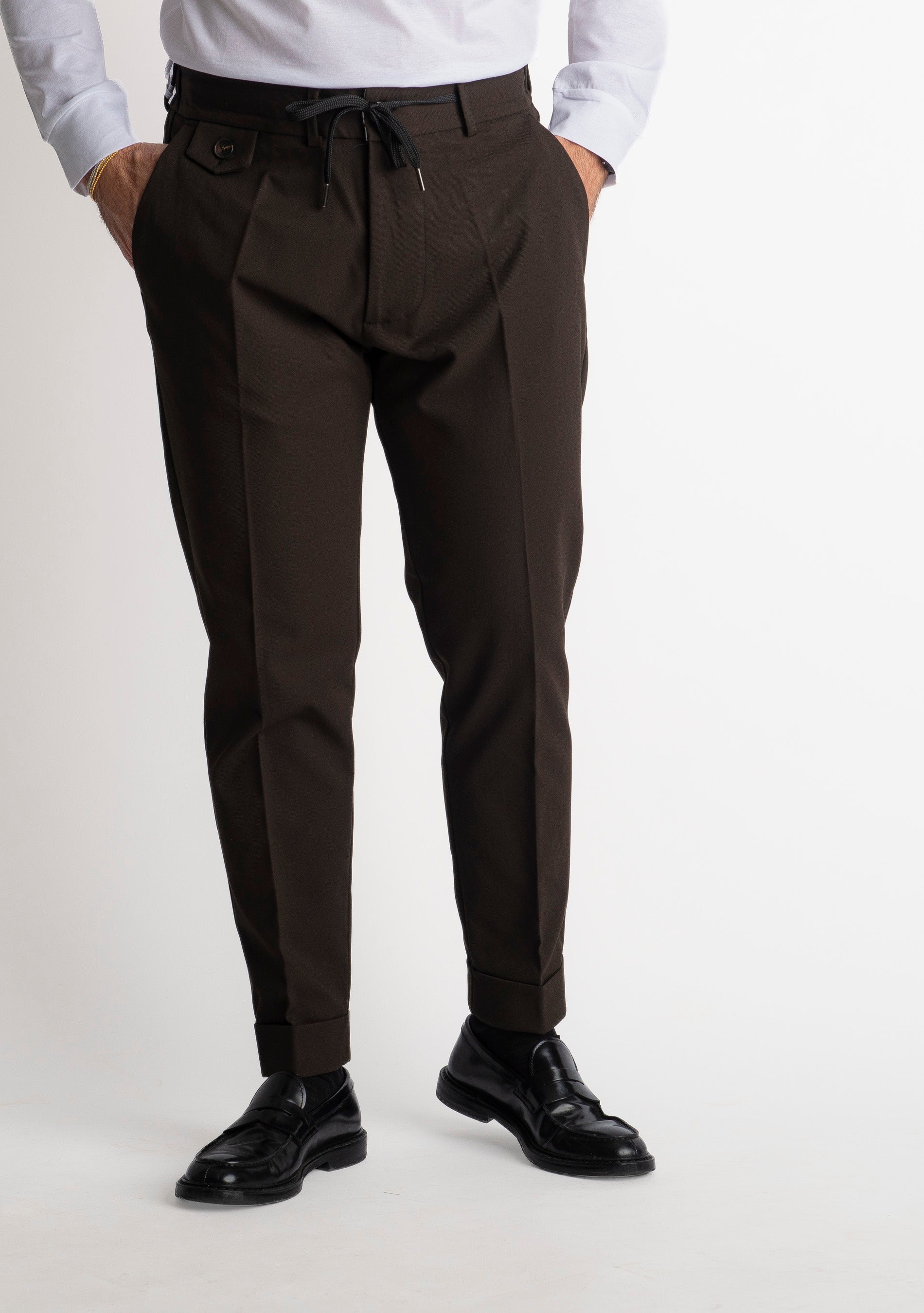 Pantalaccio Malta in Gabardina Testa di Moro