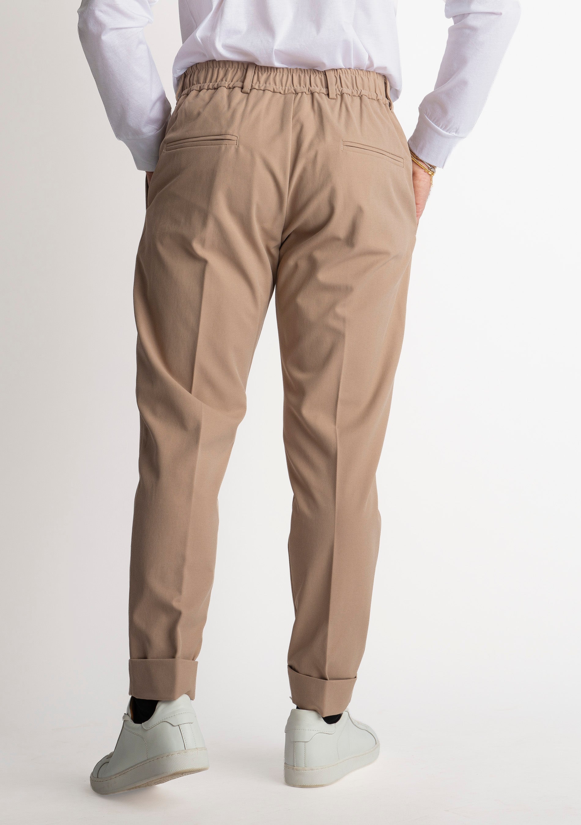 Pantalaccio Malta in Gabardina Beige