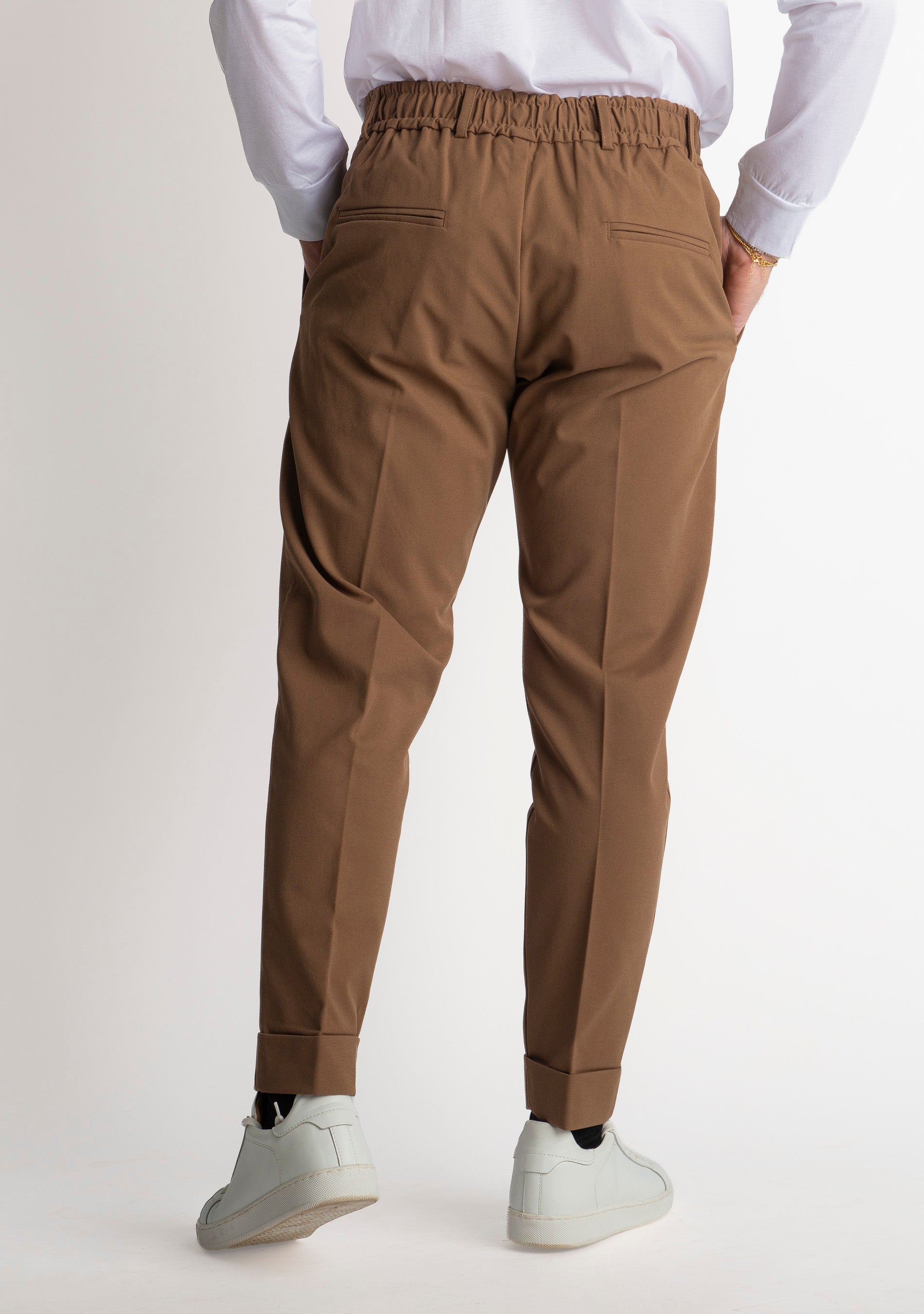 Pantalaccio Malta in Gabardina Nocciola