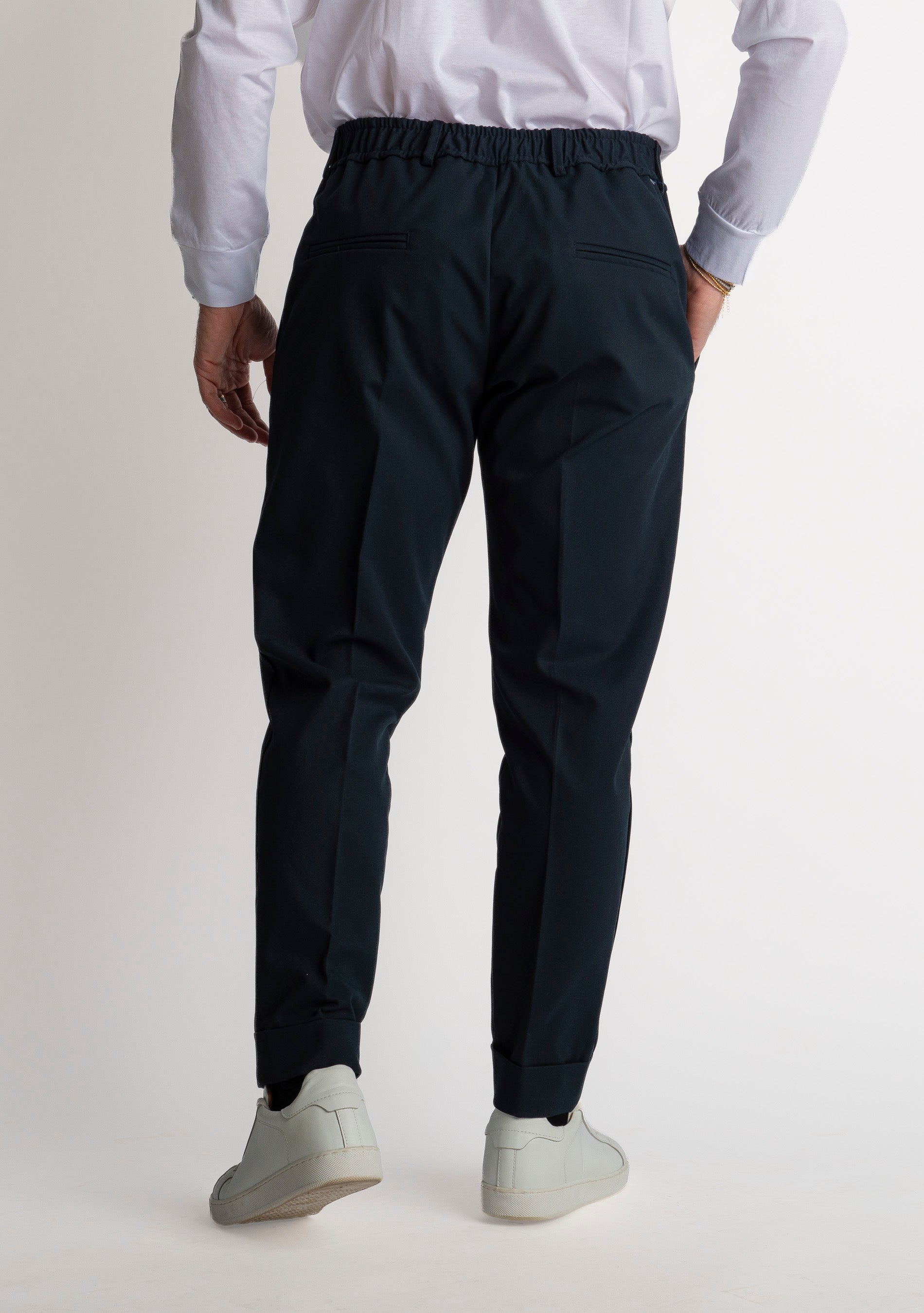 Pantalaccio Malta in Gabardina Blu