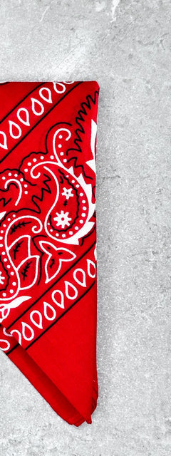 Bandana Texas Rossa