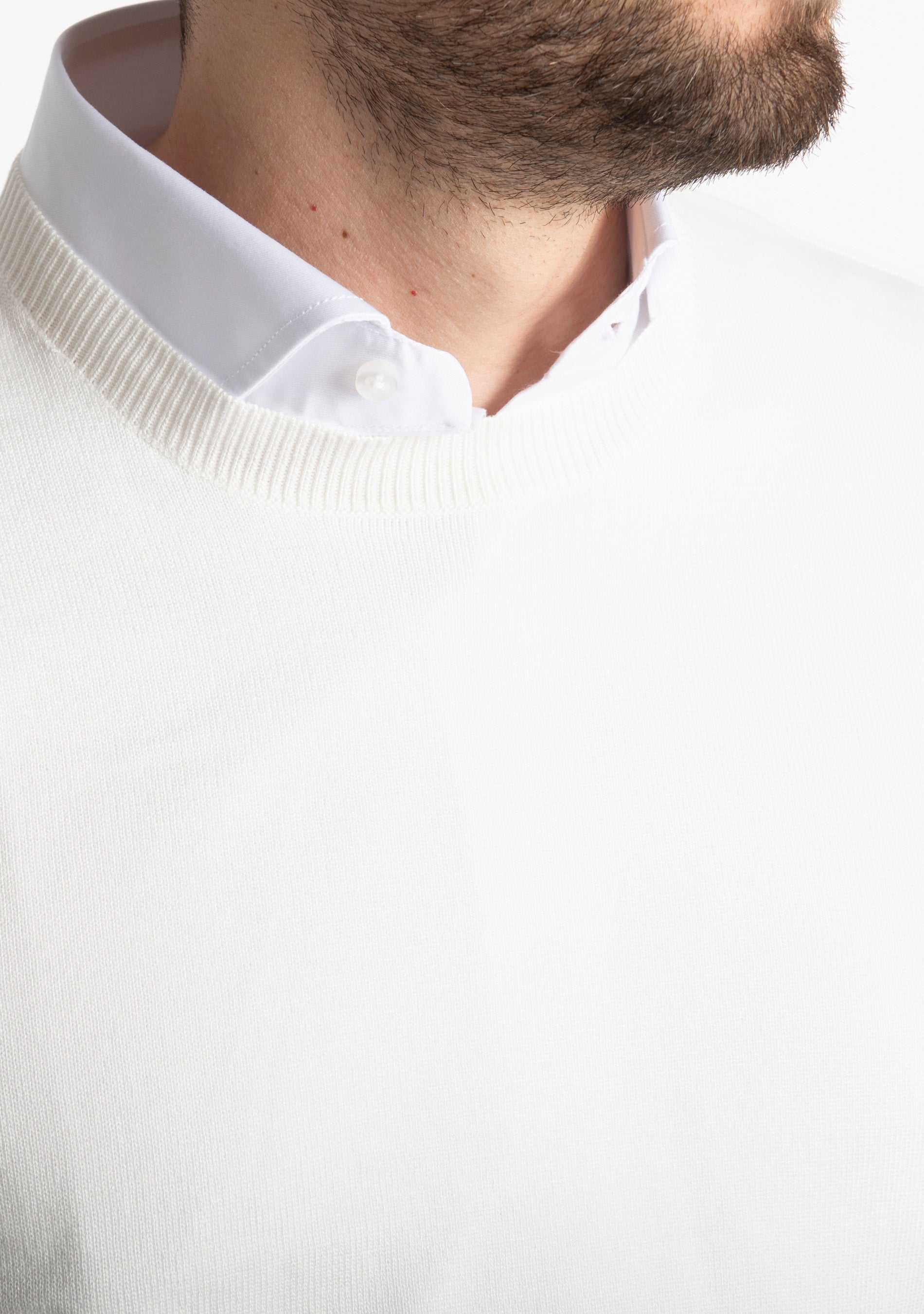 Maglioncino in Maglia MY866 Bianco