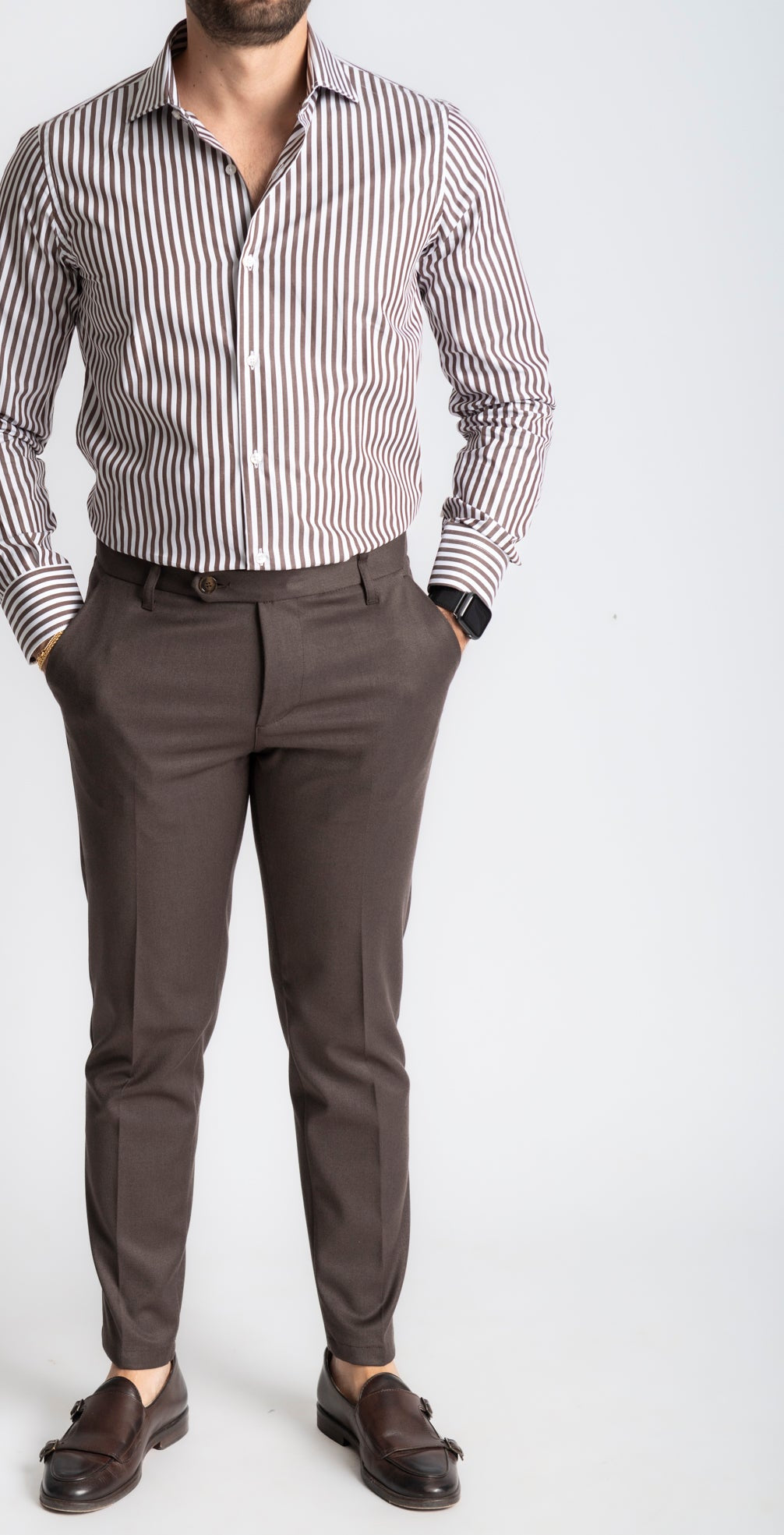 Camicia Rigo Largo Marrone - SEASON LAB