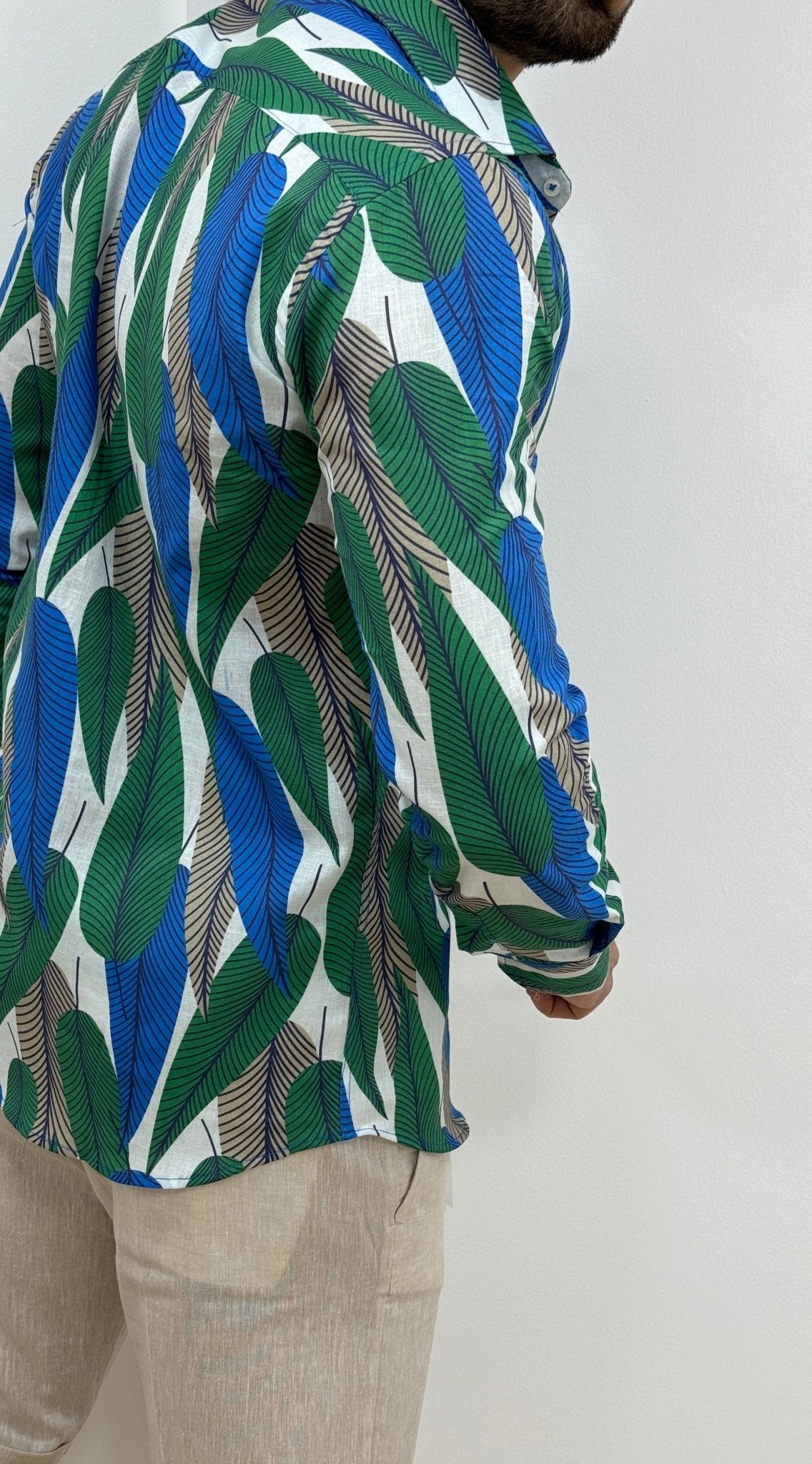 Camicia Uomo Lino Maldive - SEASON LAB