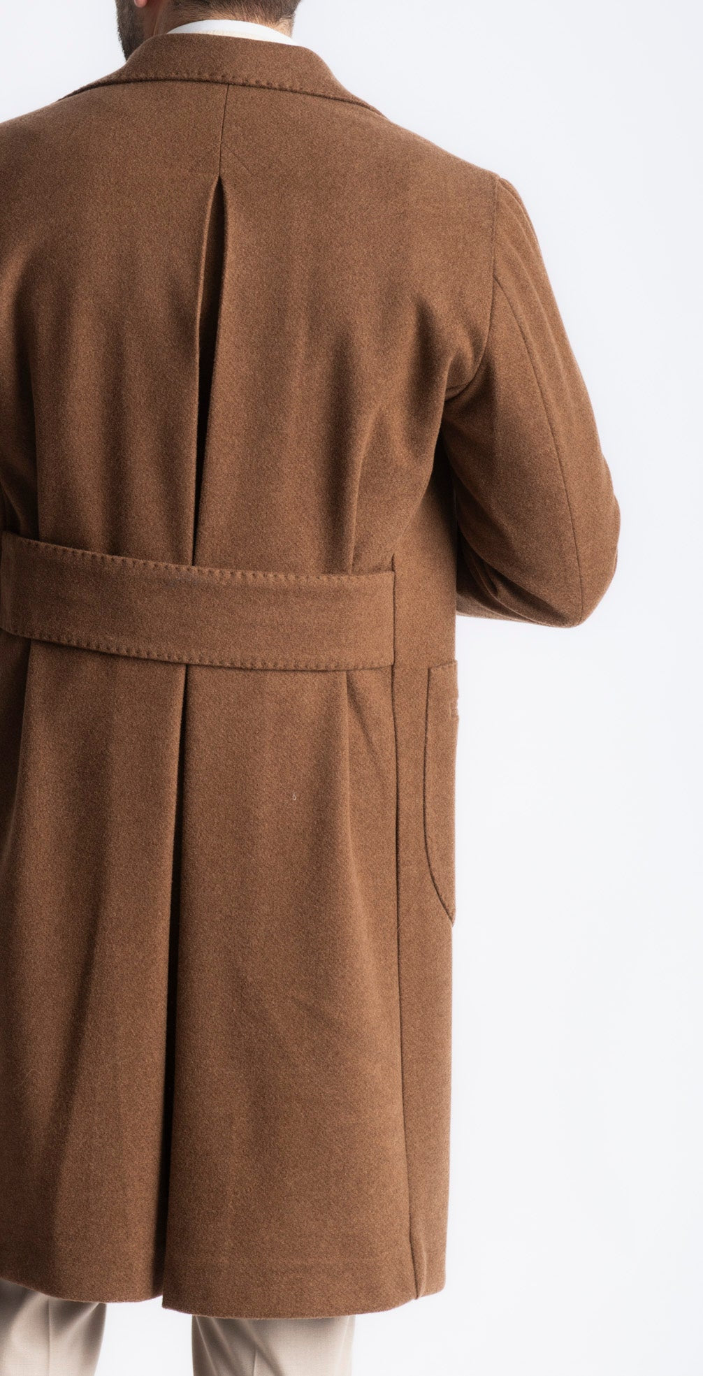 Cappotto Loden In Lana Moro - SEASON LAB