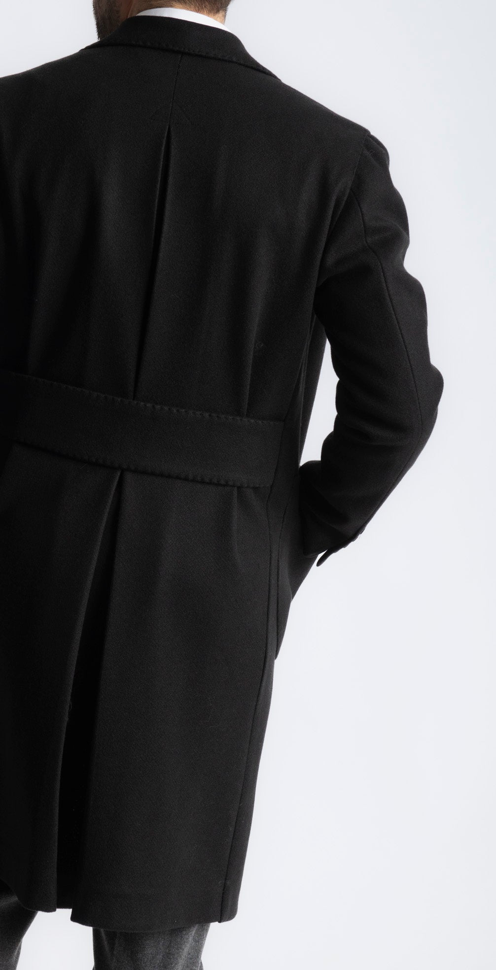 Cappotto Loden In Lana Nero - SEASON LAB