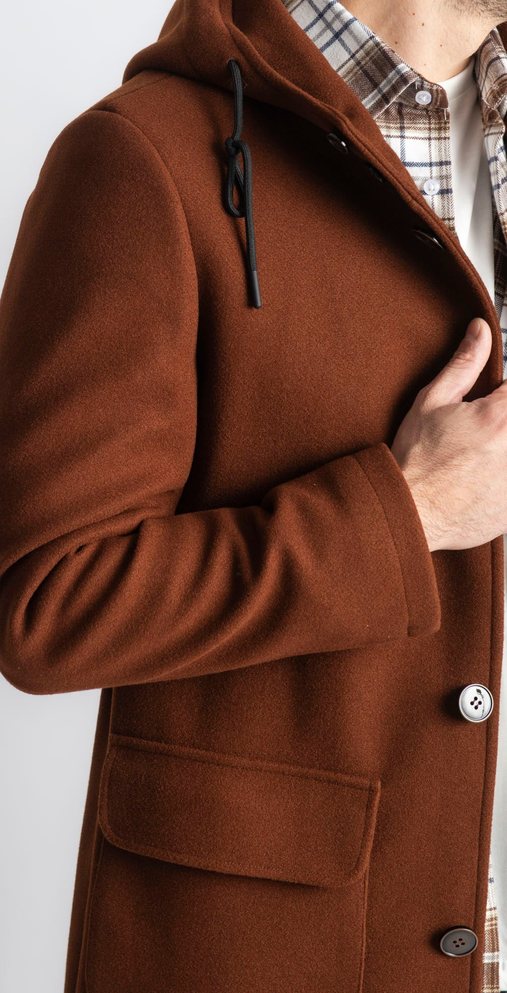 Cappotto Montgomery Ruggine - SEASON LAB