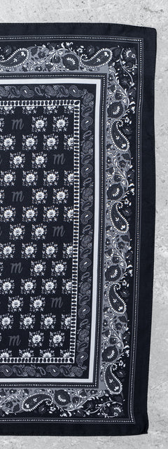 Foulard Dark Paisley in Seta