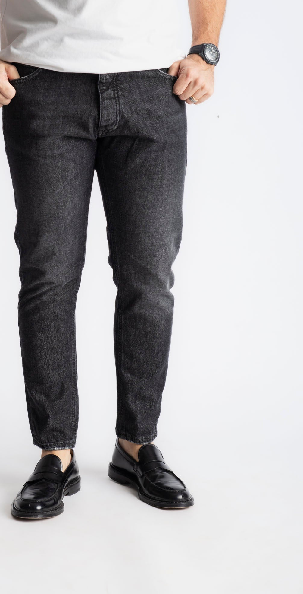 Jeans Slim Fit S190 Nero