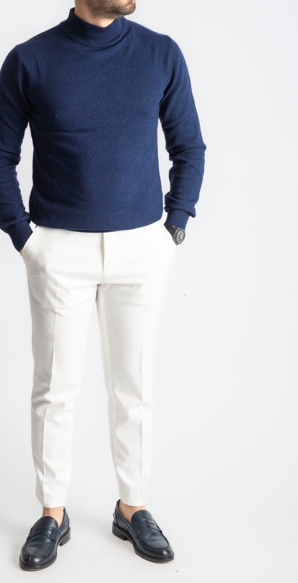 Lupetto Cashmere Blu - SEASON LAB